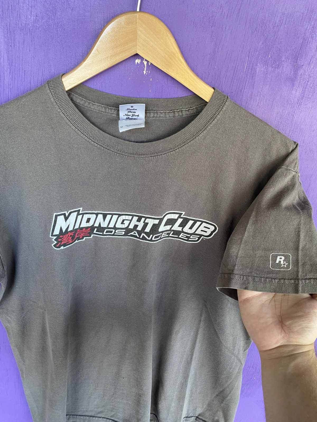Rockstar Games Vintage 2008 Rockstar Midnight club LA video game t-shirt Size US M / EU 48-50 / 2 - 3 Thumbnail