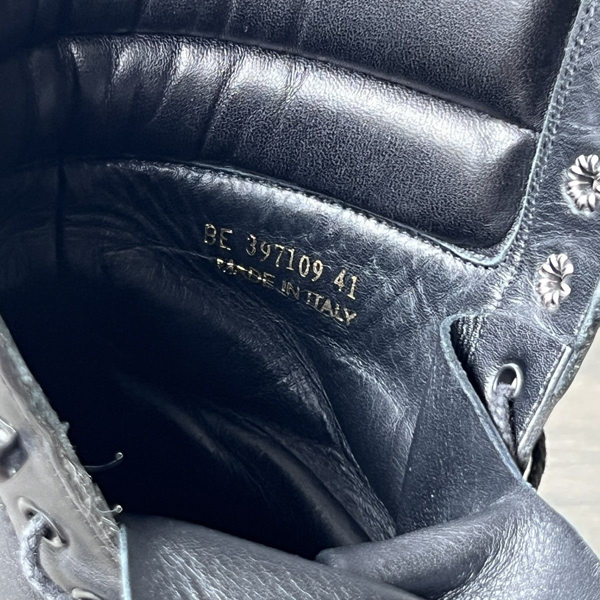 Saint Laurent Paris Saint Laurent Paris Hedi AW15 Trekker Boots Black Leather Size US 8 / EU 41 - 15 Thumbnail