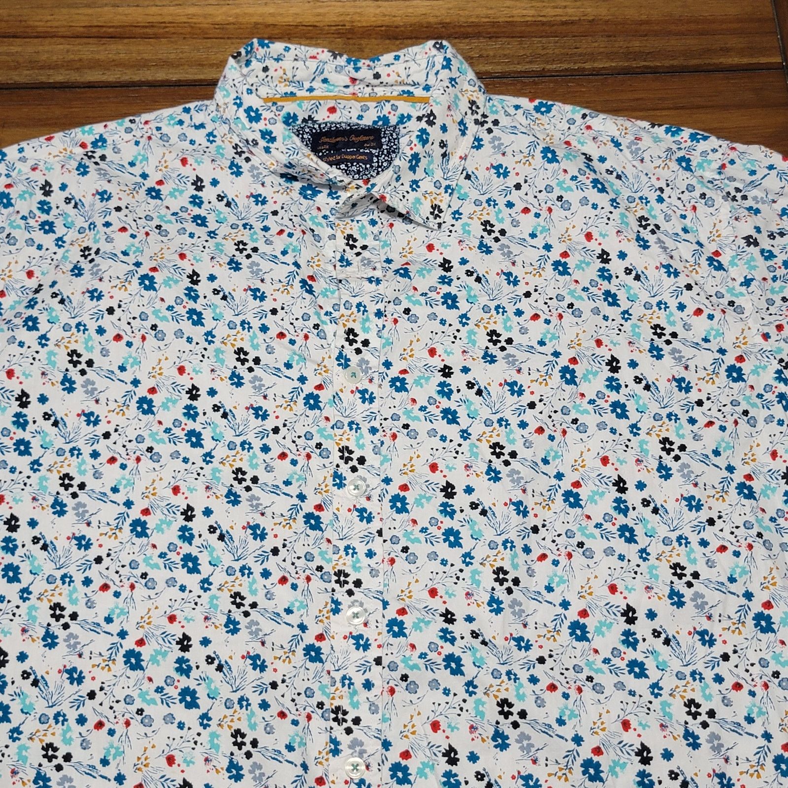 Other Gentlemen's Outfitters Full Button Floral Shirt - Size 2XL Size US XXL / EU 58 / 5 - 2 Thumbnail