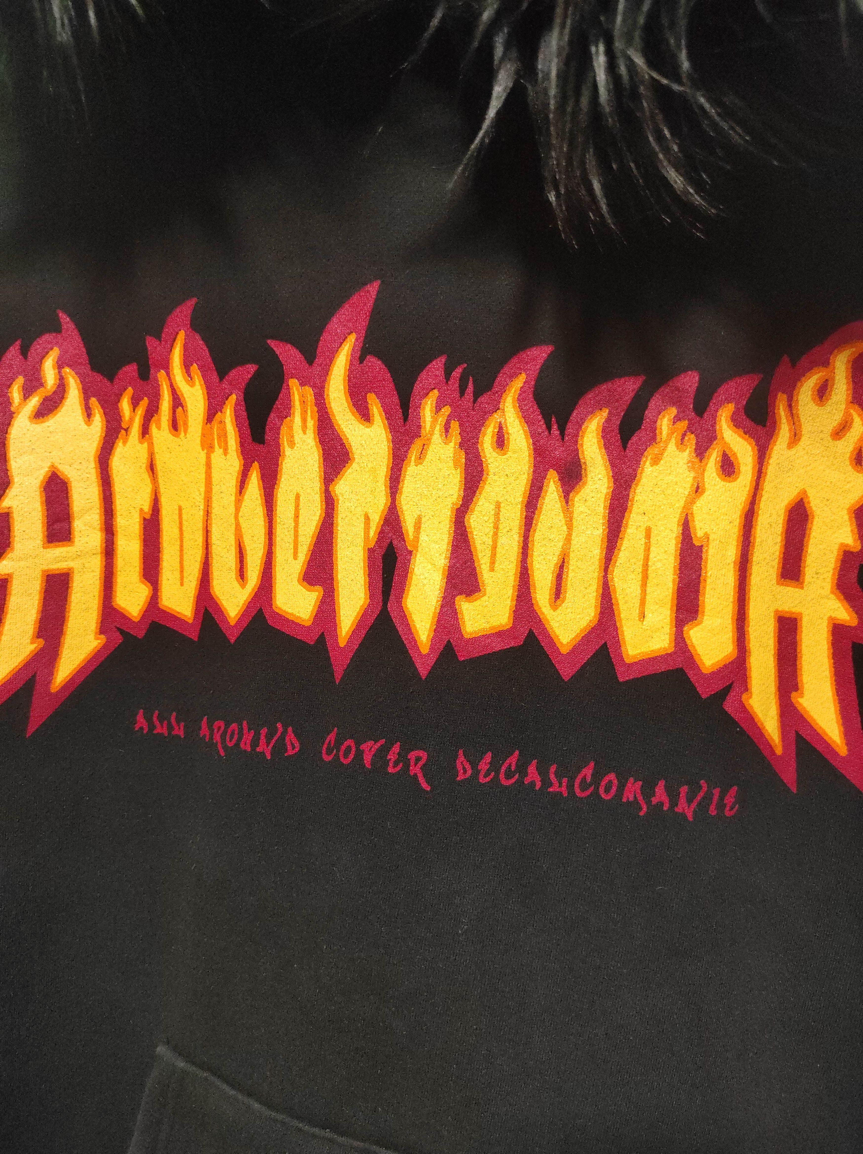 Hysteric Glamour Acover Fire Oversized Fur Hoodie IfSixWasNine LGB style Size US M / EU 48-50 / 2 - 4 Thumbnail