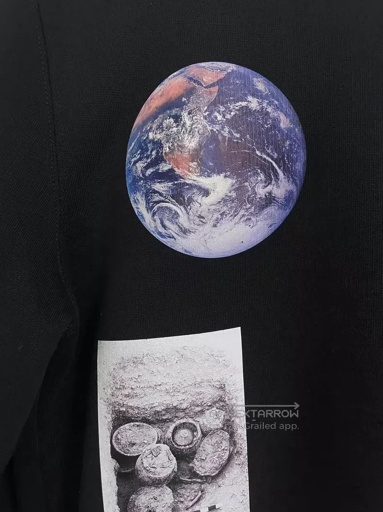 Raf Simons Raf Simons Reproduction men's round-neck black sweatshirt Size US M / EU 48-50 / 2 - 3 Thumbnail