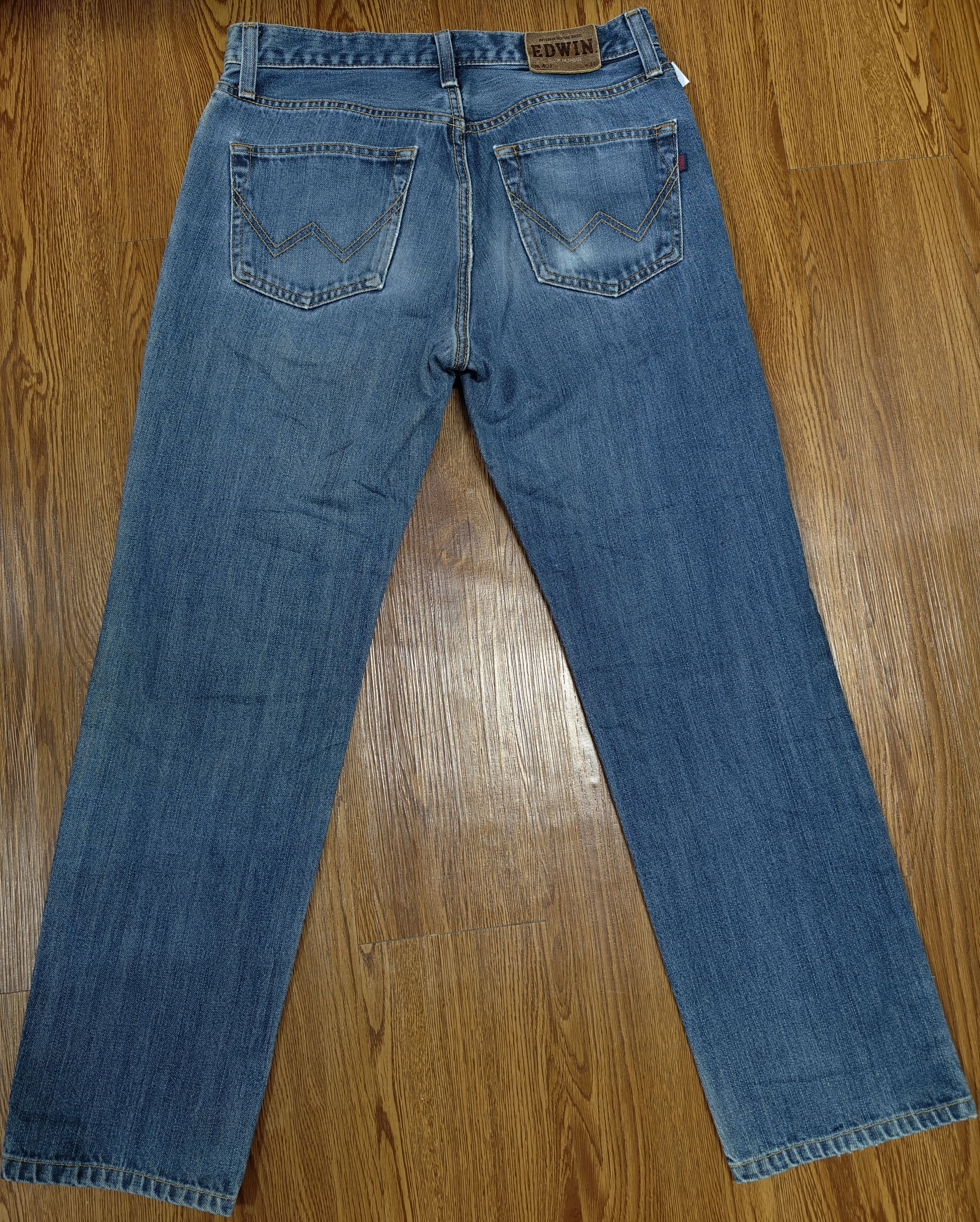 Edwin VINTAGE EDWIN 403 JEANS DENIM PANTS Size US 31 - 2 Thumbnail