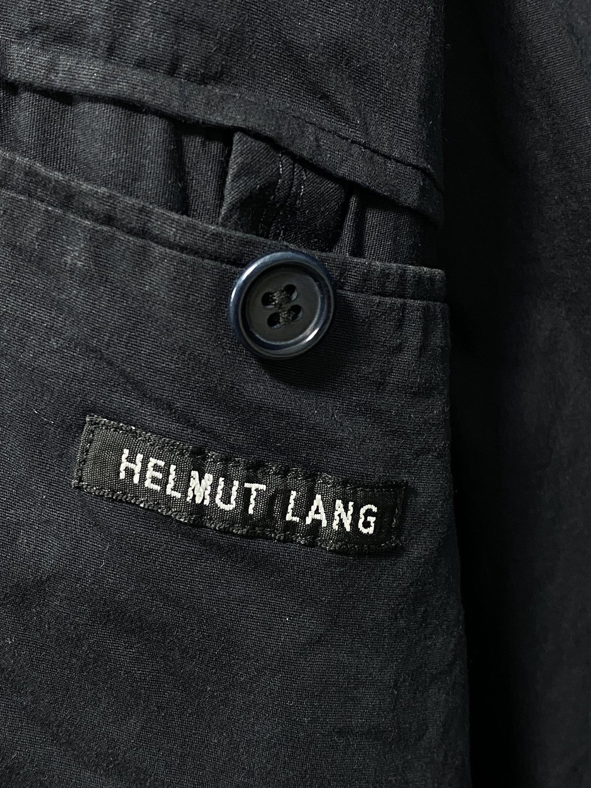 Helmut Lang HELMUT LANG Blue Pocket Cotton Jacket❗️ Size US M / EU 48-50 / 2 - 15 Thumbnail