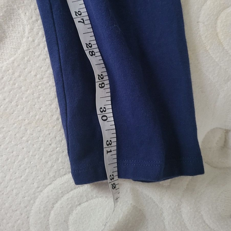 Victoria's Secret Victoria's Secret Royal Blue Cotton Ankle Leggings - XL Size 34" / US 12 / IT 48 - 6 Thumbnail