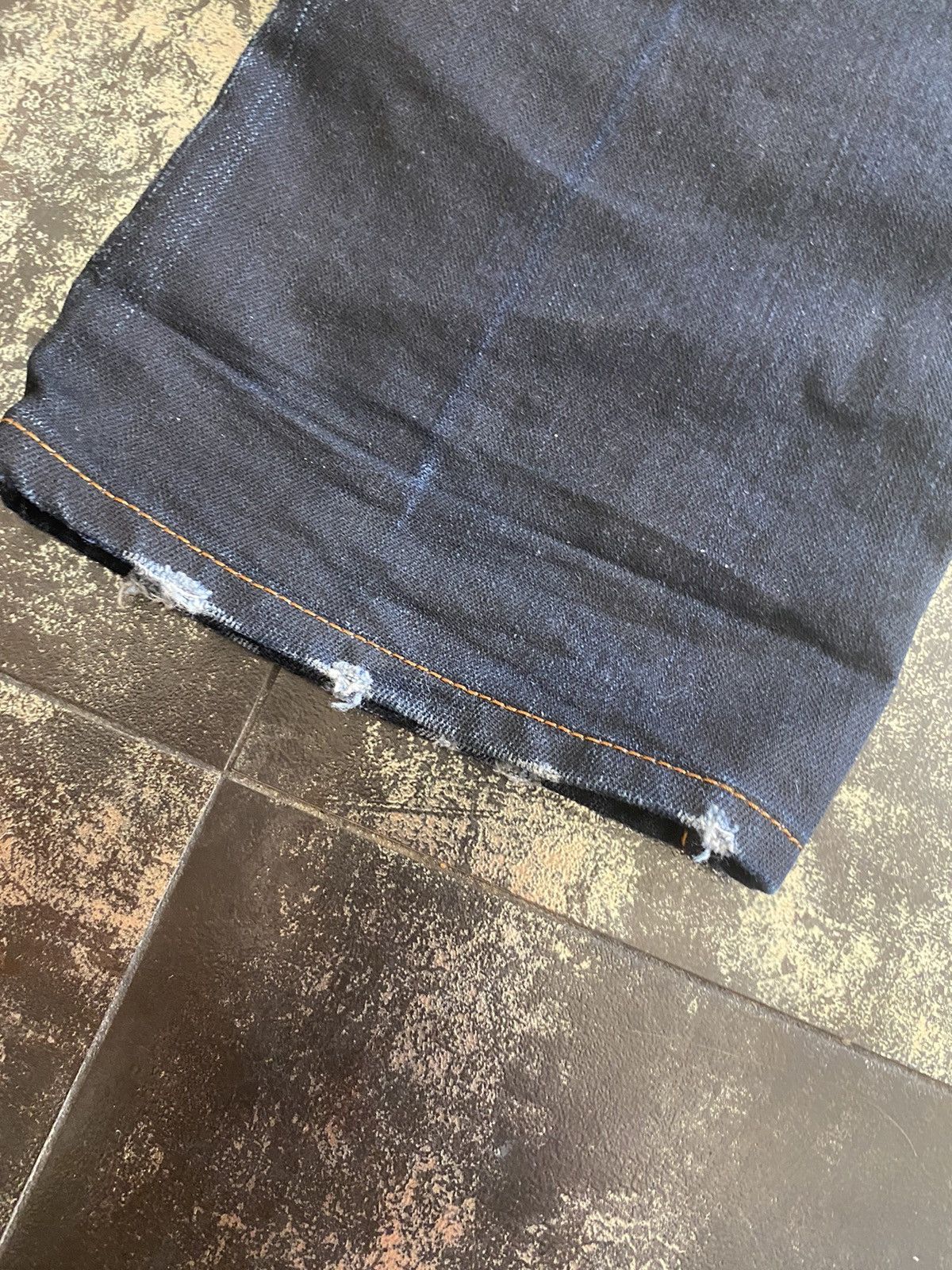 Hysteric Glamour Dirty pants Faded Crash denim thrashed y2k distressed jeans Size US 36 / EU 52 - 7 Thumbnail
