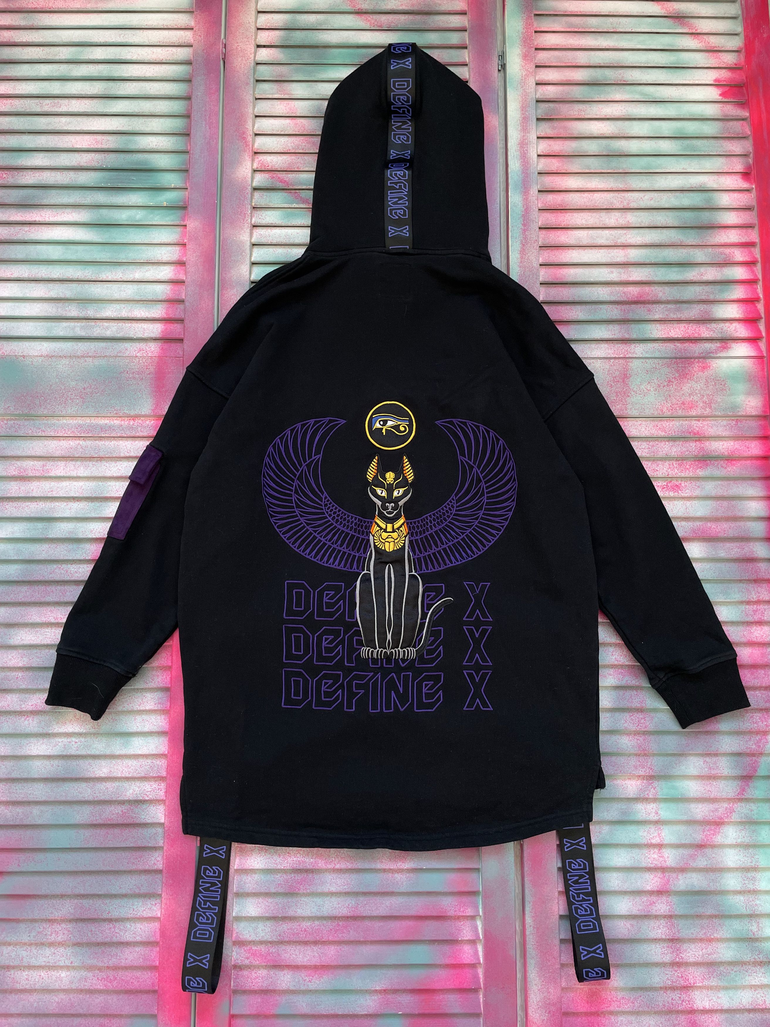 If Six Was Nine D & X Daynight x Change Define X Cotton Distressed Hoodie Size US M / EU 48-50 / 2 - 7 Thumbnail