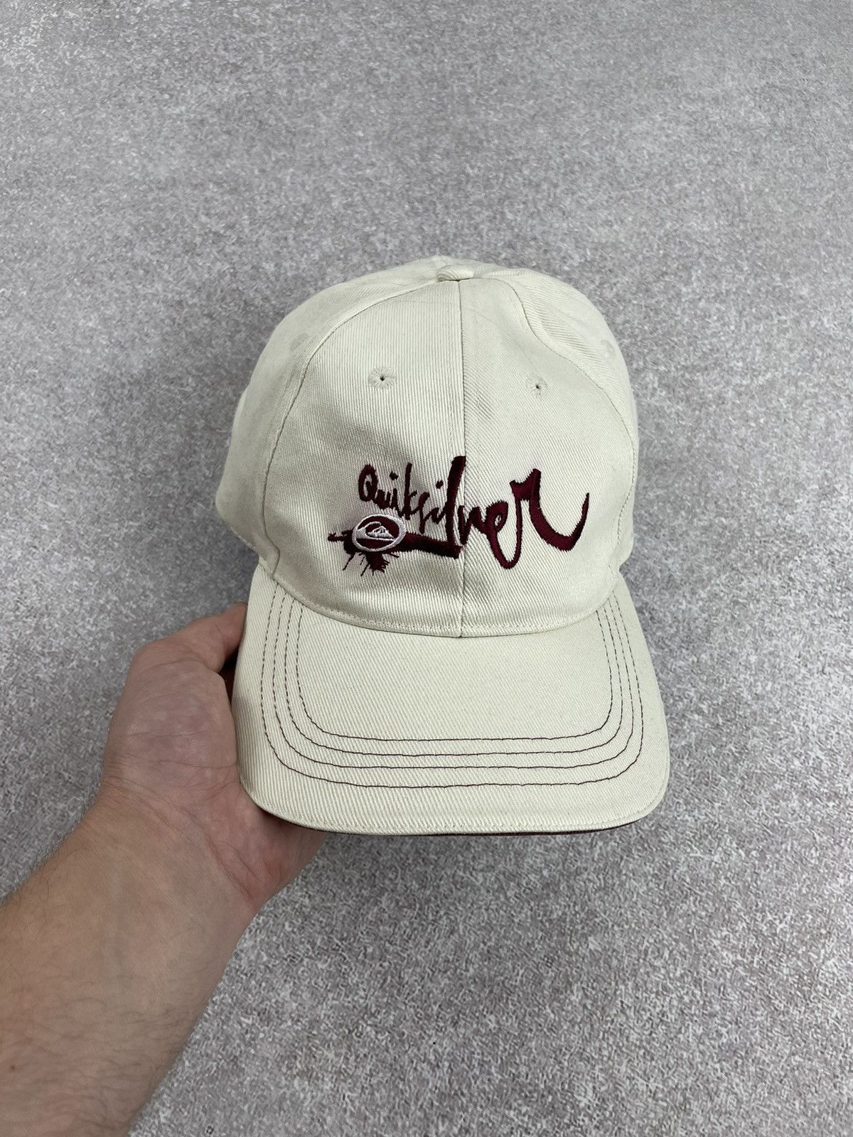 Quiksilver × Vintage Vintage Quiksilver Logo Cap Snapback OS Size ONE SIZE - 1 Thumbnail