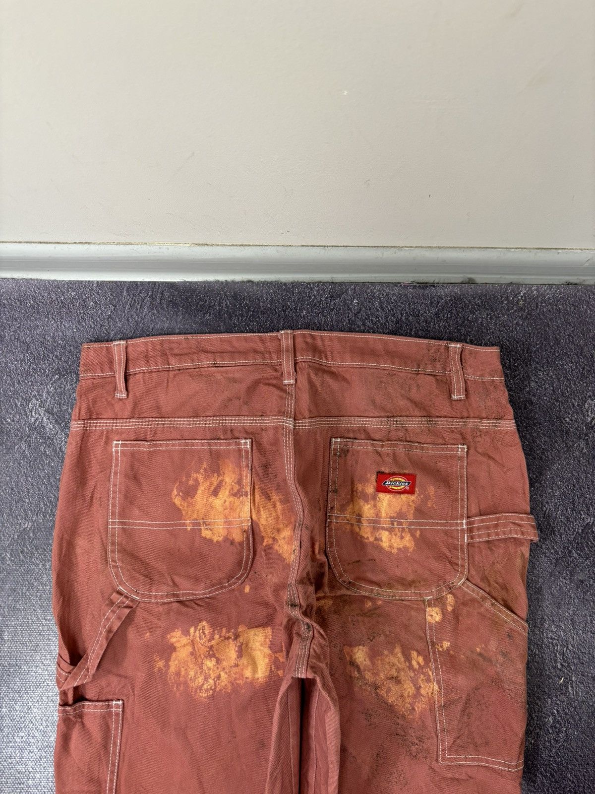Dickies Vintage Dickies Y2K Fire Custom Hype Skate Baggy Pants Size US 34 / EU 50 - 5 Thumbnail