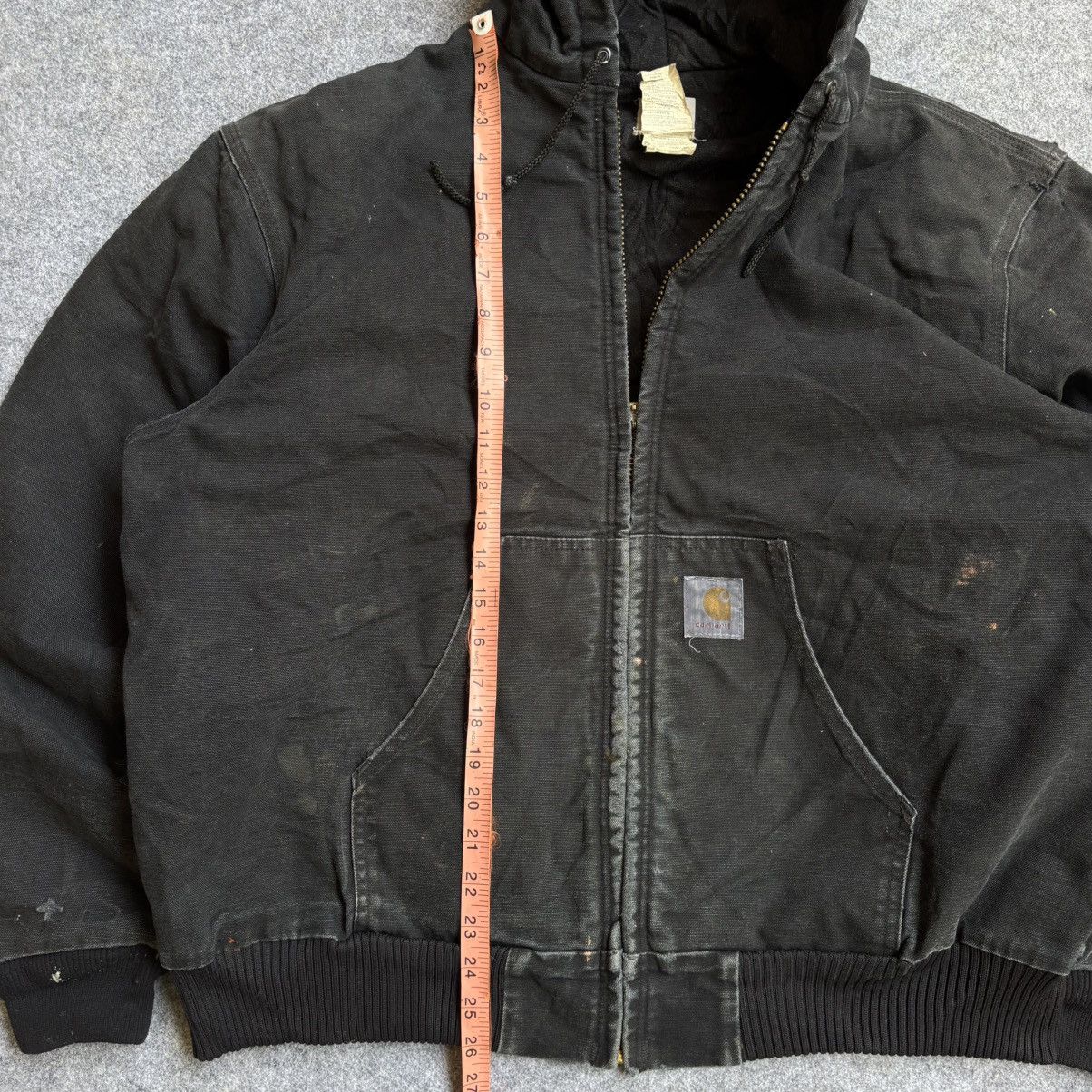 Carhartt × Vintage Vintage Carhartt Faded Black Active Jacket J04 BLK Size US M / EU 48-50 / 2 - 6 Thumbnail