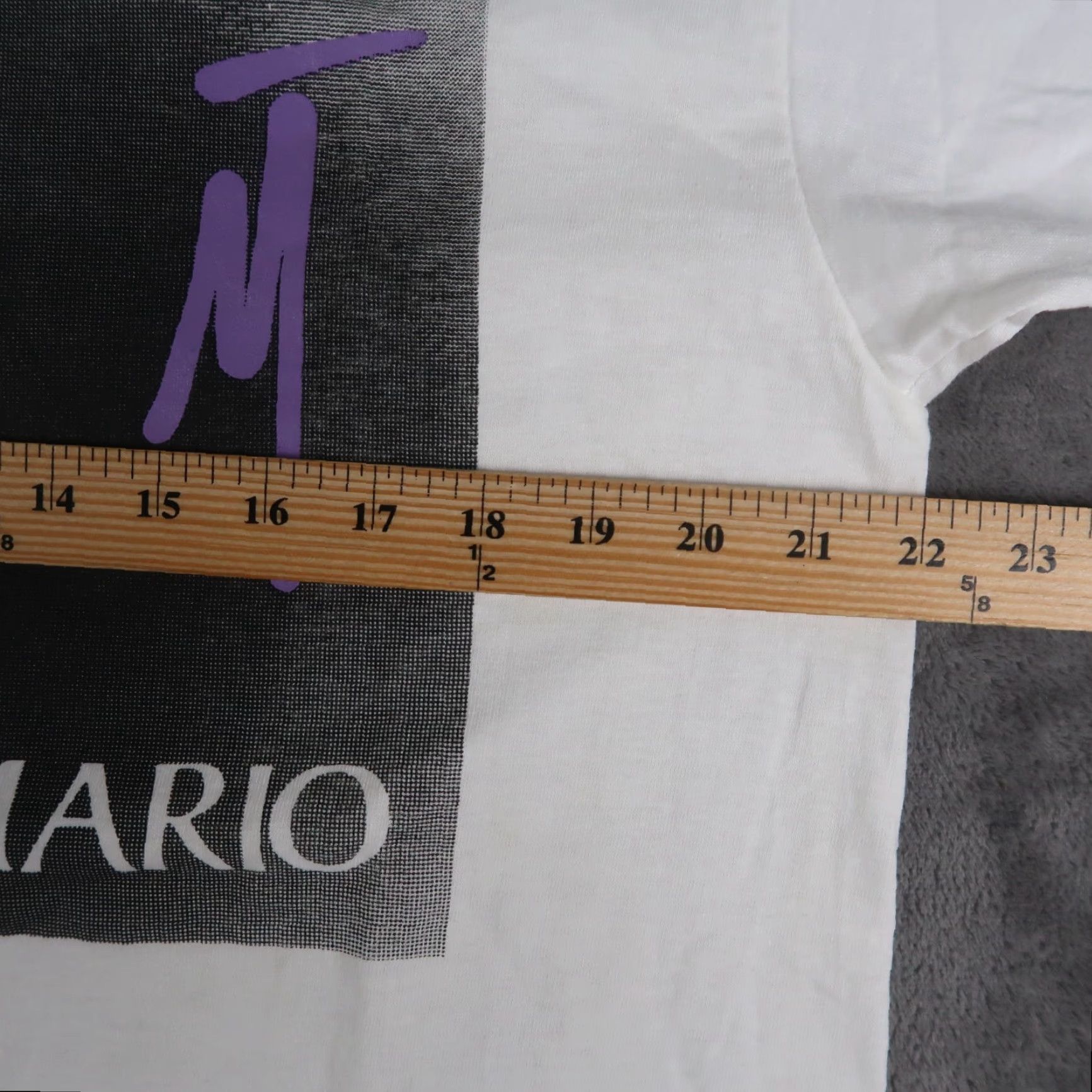 Vintage VINTAGE Mario Testino Art T-Shirt Mens XL White 90s Photographer Photo Model Logo All Seasons Size US XL / EU 56 / 4 - 7 Thumbnail