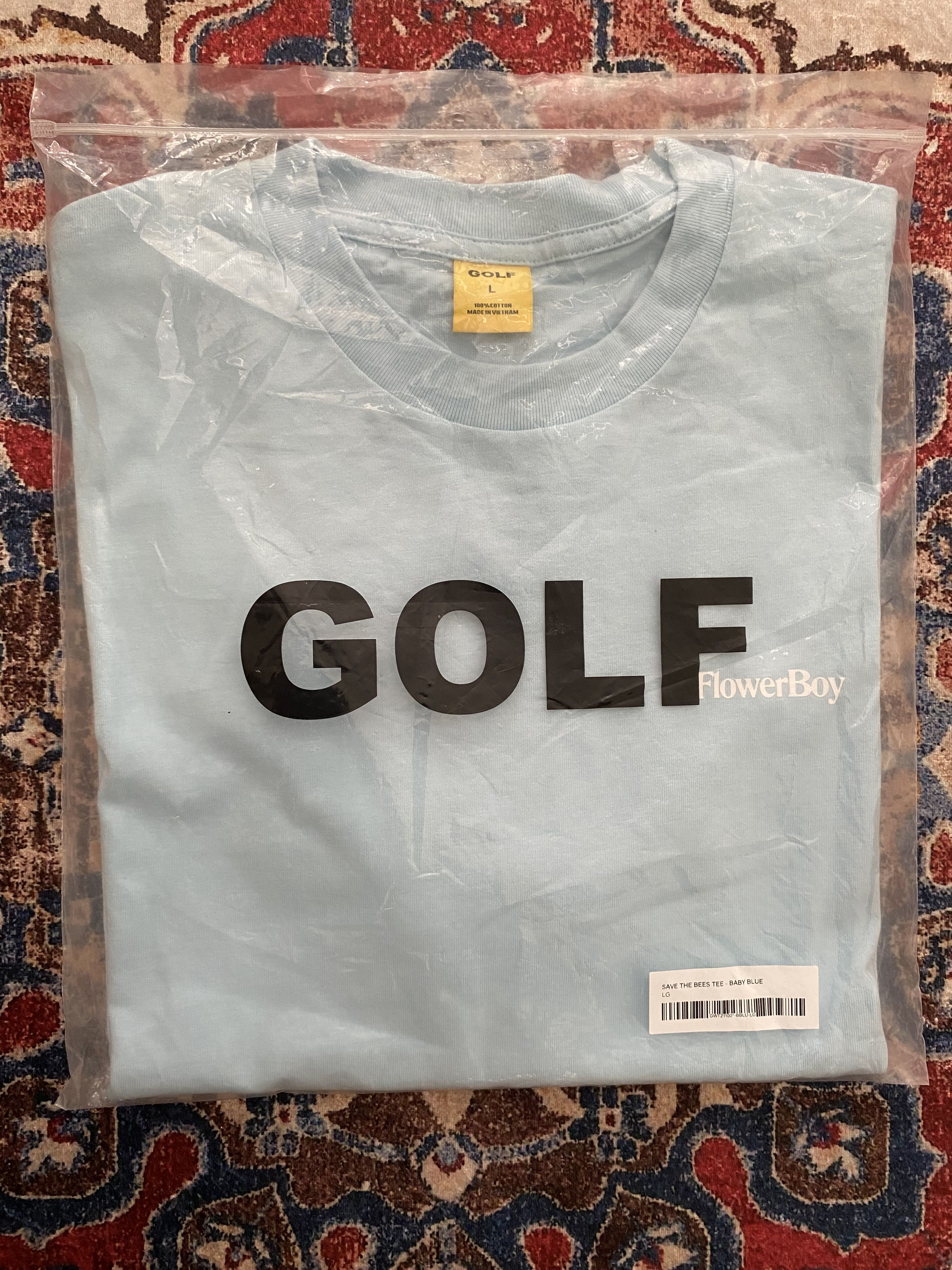 Golf Wang Golf Wang Save the Bees Tee - Baby Blue Size US L / EU 52-54 / 3 - 7 Thumbnail