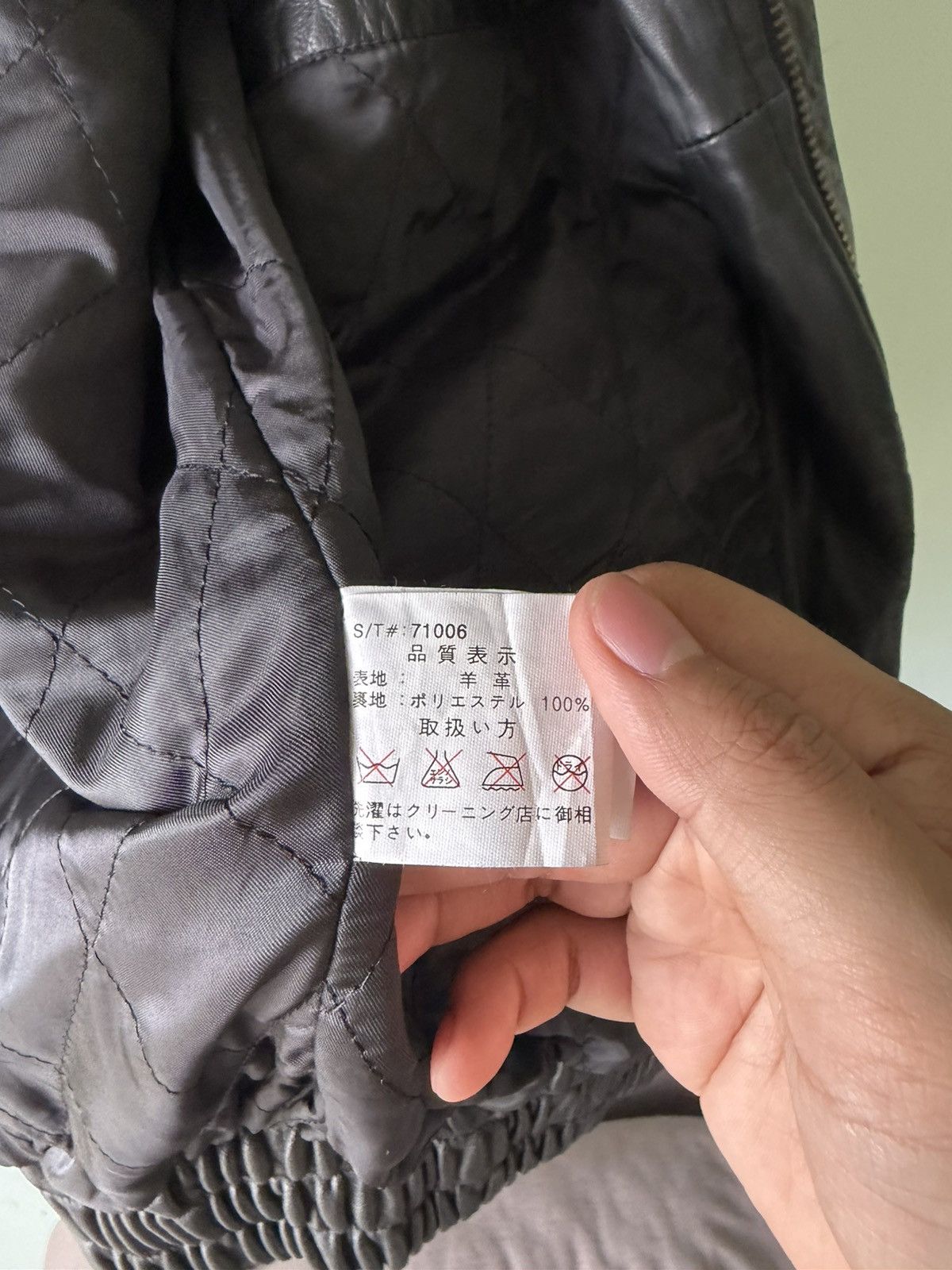 Japanese Brand Volcano Leather Jacket Size US M / EU 48-50 / 2 - 8 Thumbnail