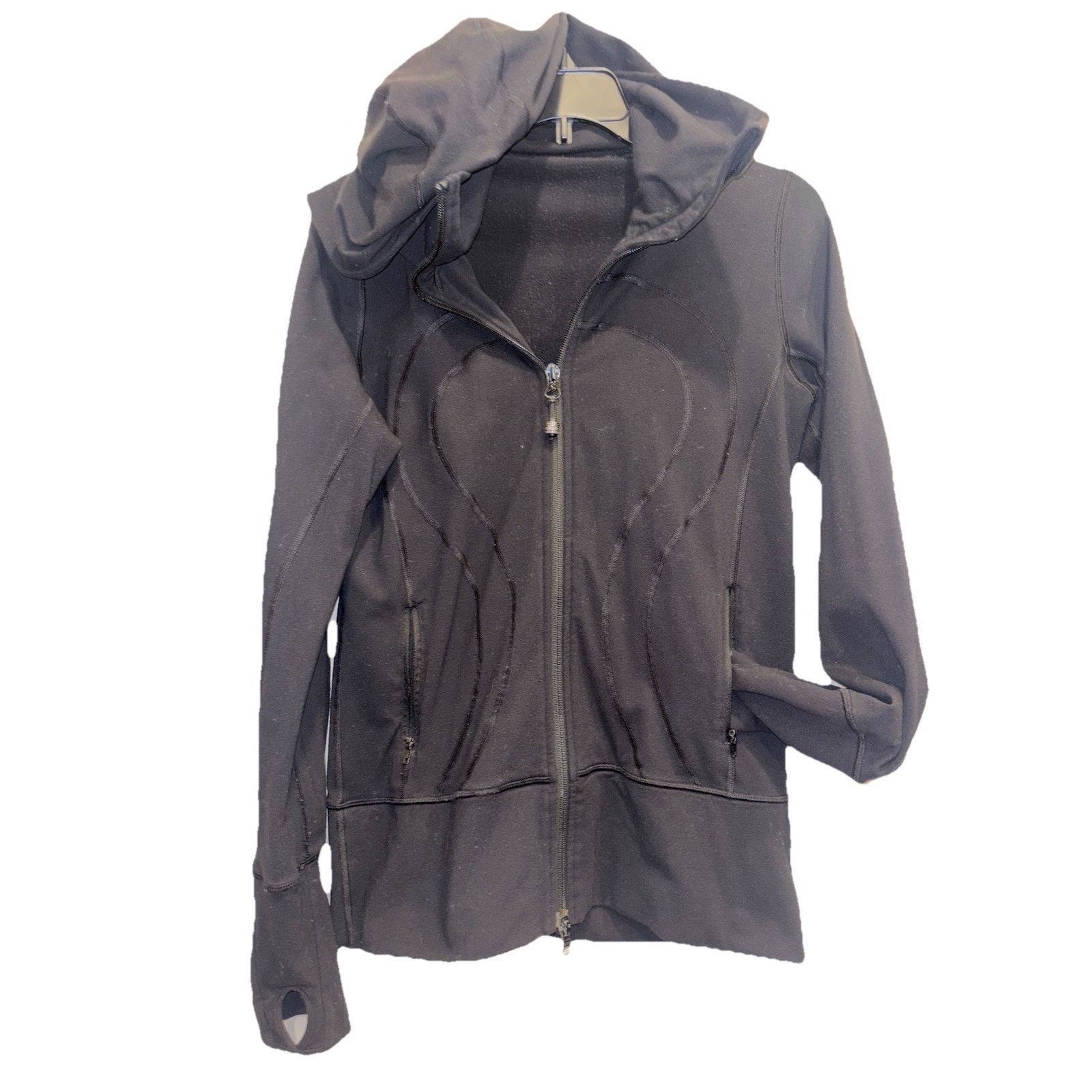 Lululemon Lululemon Women's Define Jacket Hooded Size 6 Black Full Zip Size M / US 6-8 / IT 42-44 - 4 Thumbnail