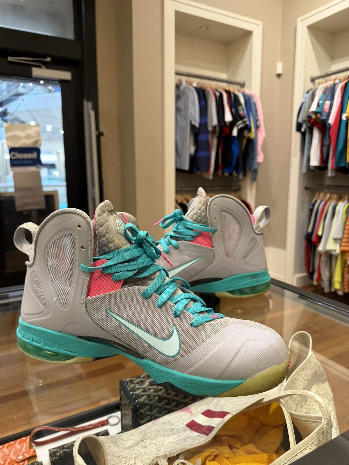 Nike Nike LeBron 9 PS Elite 'South Beach (2012)' Size US 13 / EU 46 - 2 Thumbnail