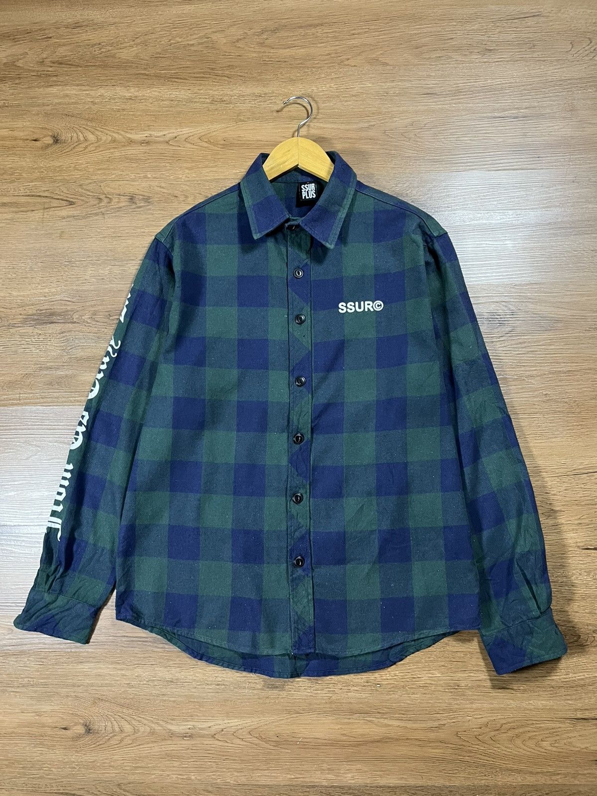 SSUR Japanese brand x Ssurplus flannel shirt Size US M / EU 48-50 / 2 - 1 Thumbnail