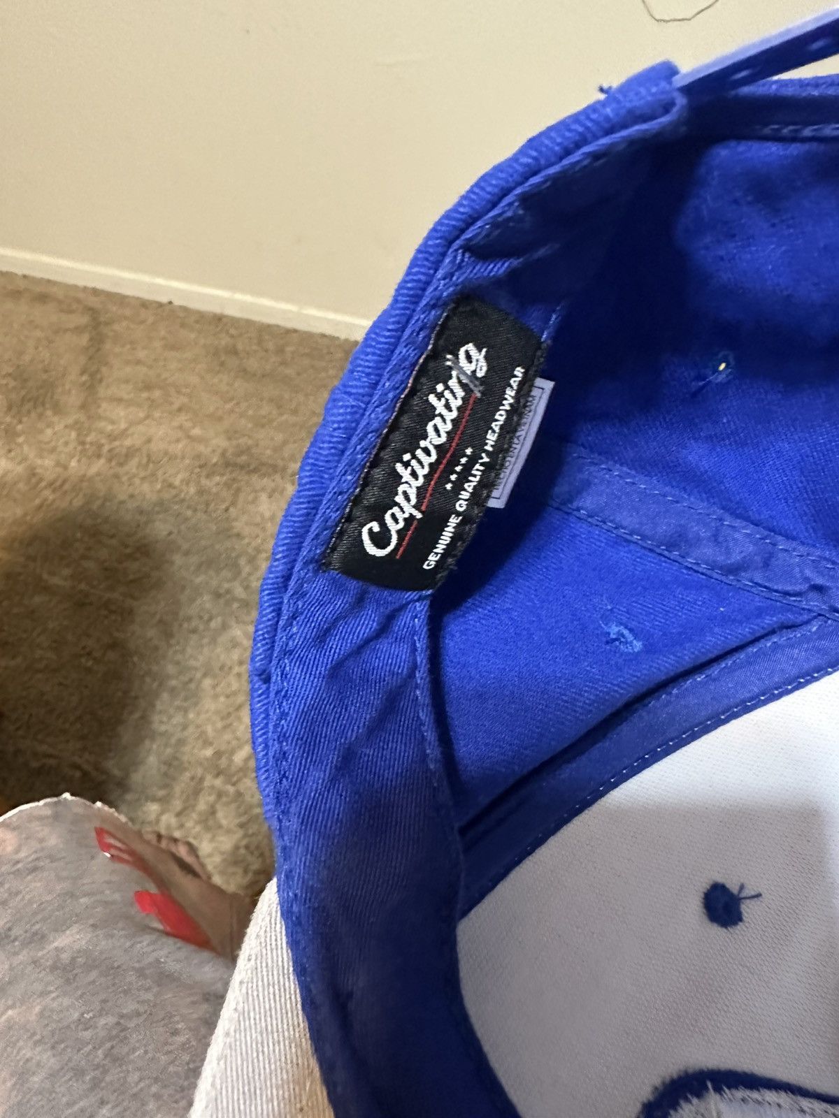 NCAA Vintage BYU university “triple blue” hat 00s Size ONE SIZE - 8 Thumbnail
