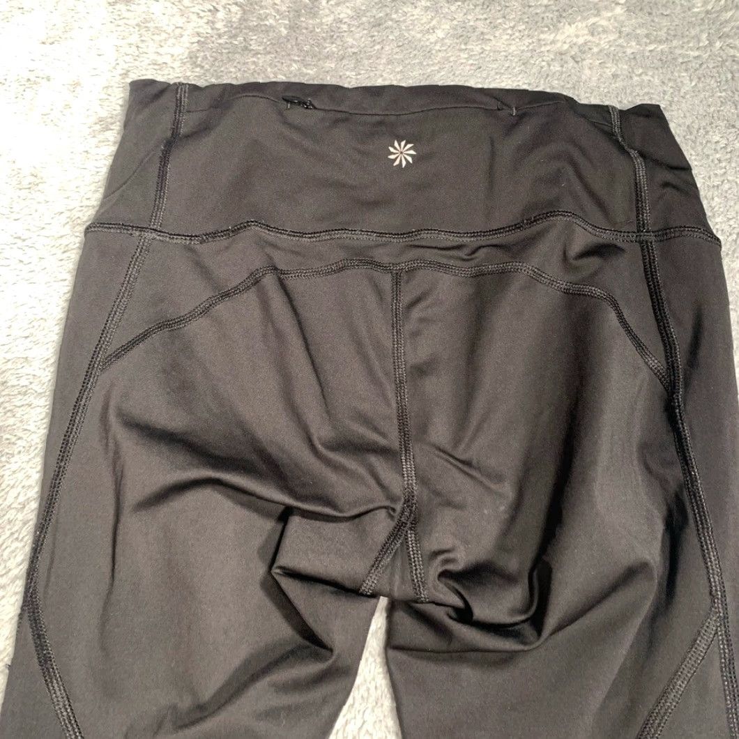 Athleta Athleta Black High-Rise Leggings XSP Petites PXS Women Ankle Size 26" / US 2 / IT 38 - 7 Thumbnail