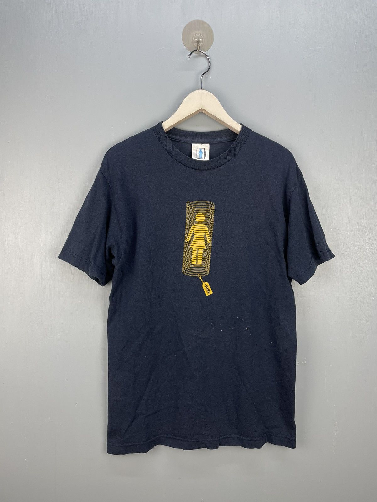 レア　GIRL skateboards　'90s　ヴィンテージ　Tシャツ　M Girl Skateboards × Vintage Vintage 90s Girl Skateboards