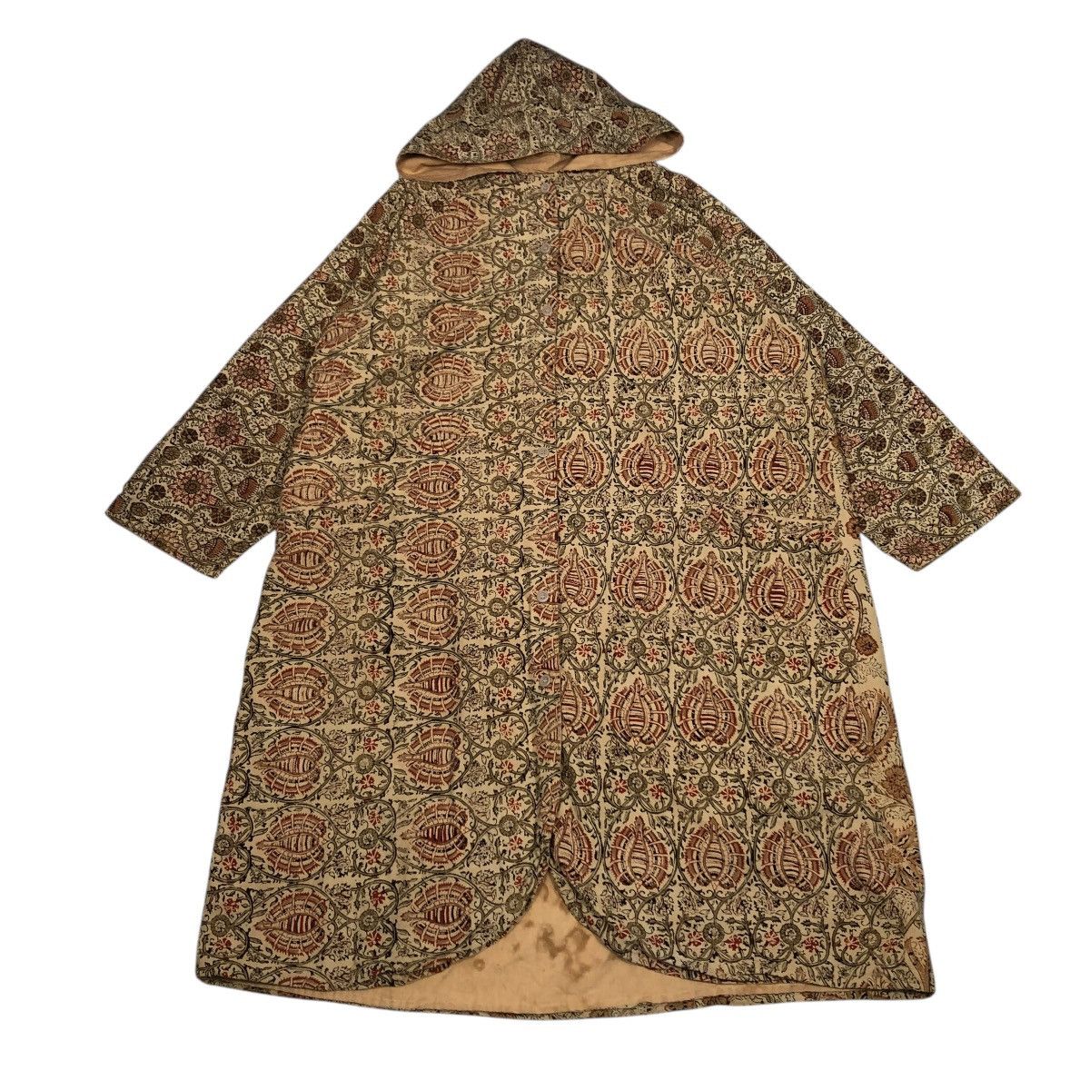 Japanese Brand 🔥VINTAGE LONG JACKET WOOL GANSO NAKAYA NAVAJO ISSEY MIYAKE Size US L / EU 52-54 / 3 - 1 Thumbnail