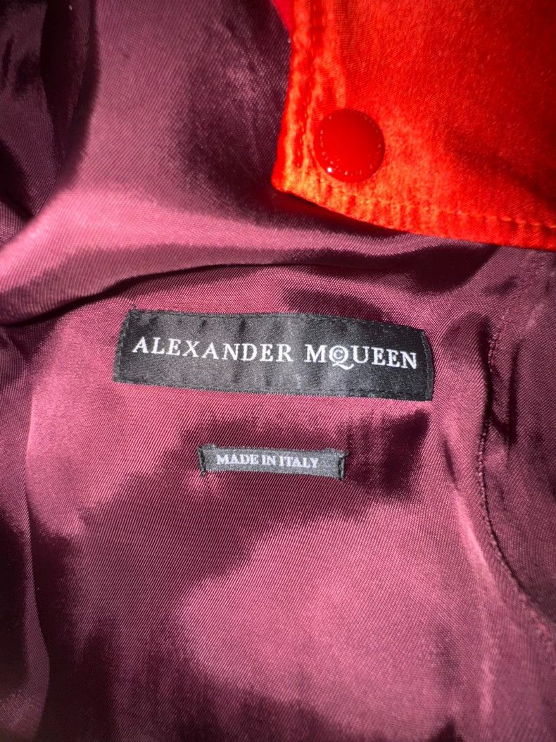 Alexander McQueen Alexander McQUEEN Red mulberry silk jacket 2504-Nextarrow Size US S / EU 44-46 / 1 - 3 Thumbnail