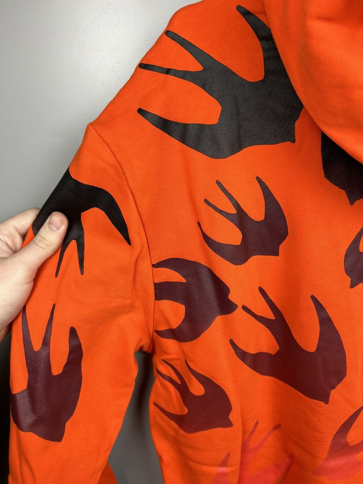 Alexander McQueen × MCQ Alexander Mcqueen Swallow Hoodie McQ Size US XL / EU 56 / 4 - 18 Thumbnail