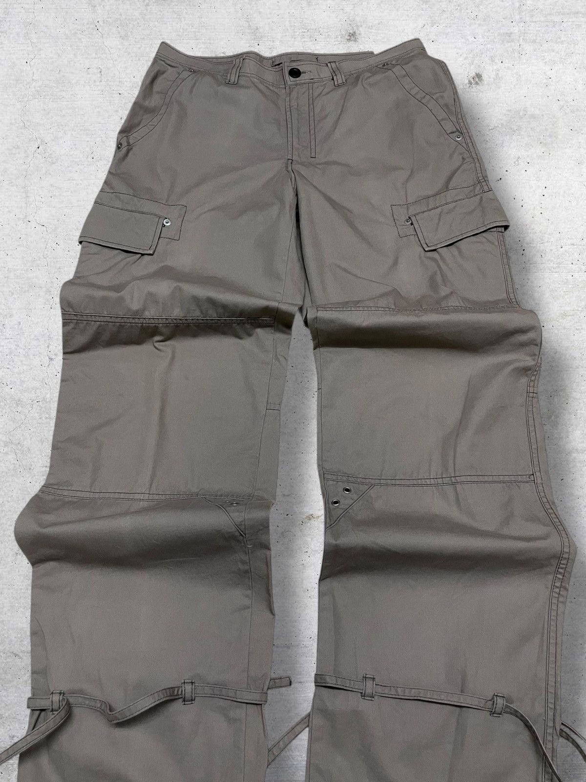 GOA VINTAGE ON BOARD JAPAN DESIGNER 90S CARGO PARACHUTE OG PANT Size US 31 - 4 Thumbnail