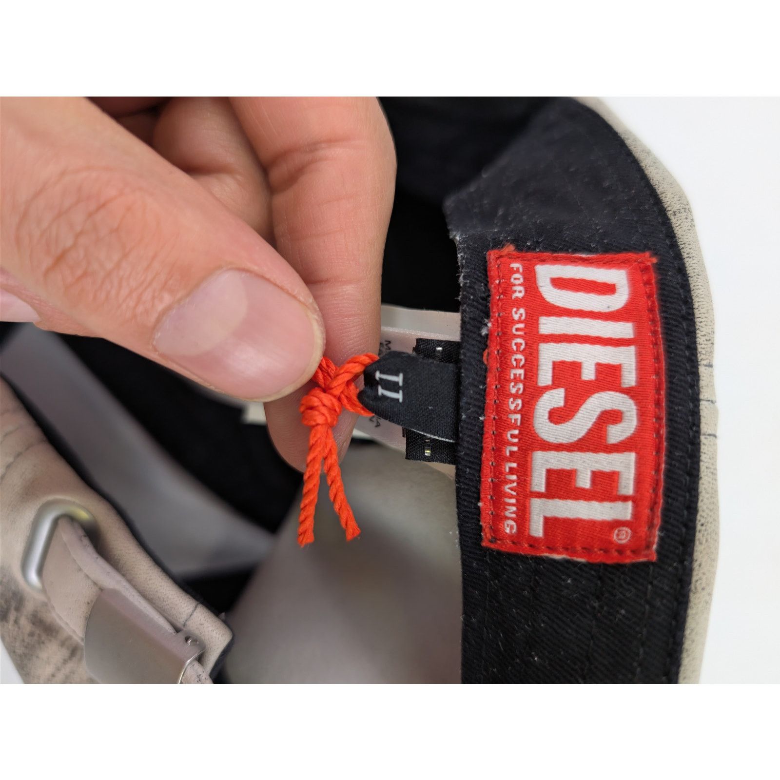 Diesel o1rshd1 Size: 2 / C-Olav Cappello Cap / Hat in Dirty Grey Size ONE SIZE - 11 Thumbnail