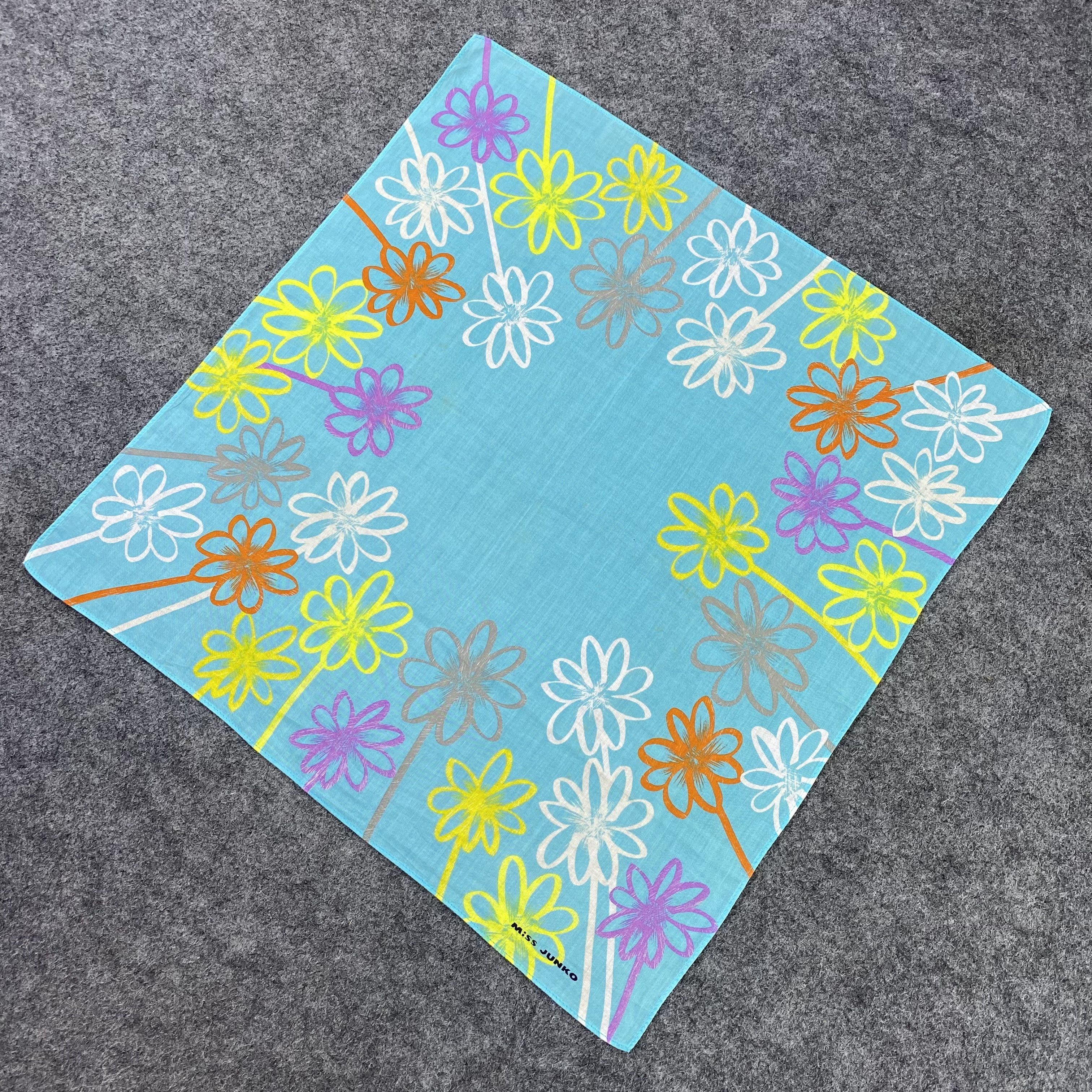 Japanese Brand M:ss. Junko Handkerchief / Bandana / Neckerchief -B854 Size ONE SIZE - 4 Thumbnail