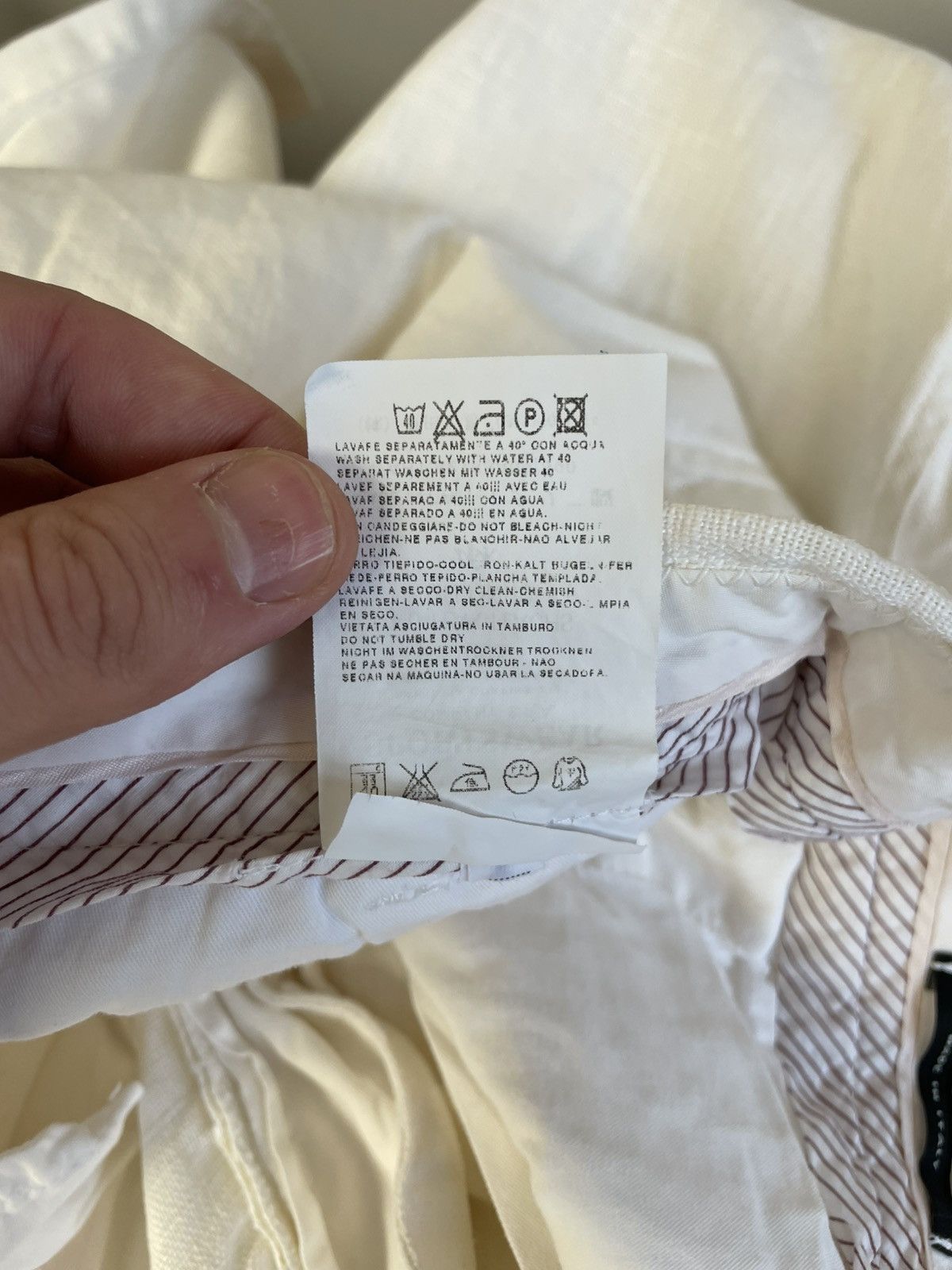 C.P. Company C.P. Company vintage linen casual pants Size US 38 / EU 54 - 10 Thumbnail