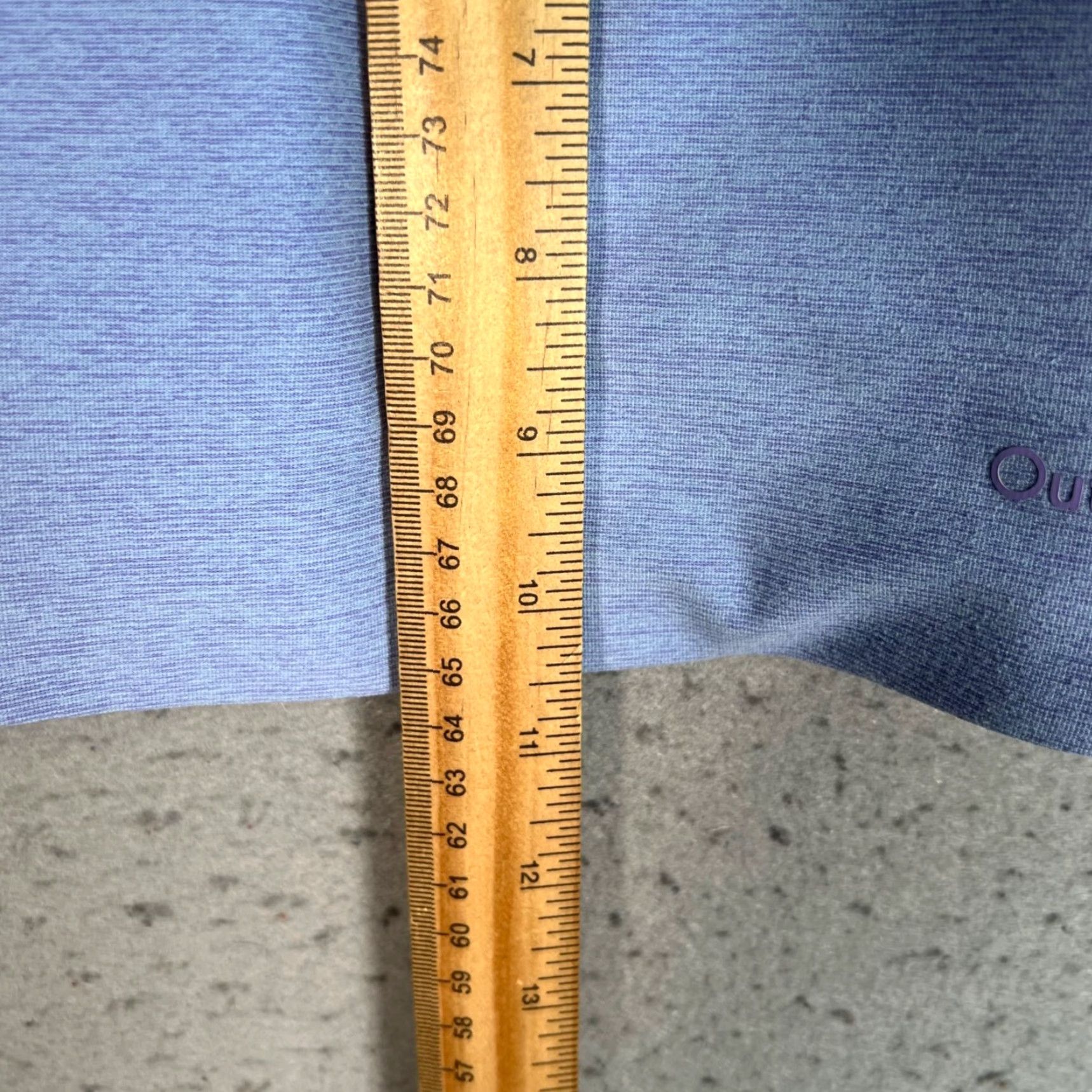 Outdoor Voices Outdoor Voices Tank Top Womens XS Blue Cropped Athletic Sleeveless Pullover Activewear Shirt/Top] Size XS / US 0-2 / IT 36-38 - 5 Thumbnail