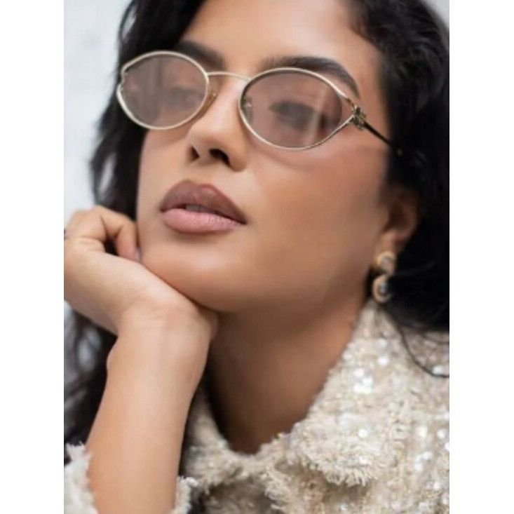 Miu Miu NEW MIU MIU SMU 52Y ZVN20F OVAL WOMEN SUNGLASSES MU52YS ZVN2 Size ONE SIZE - 2 Thumbnail