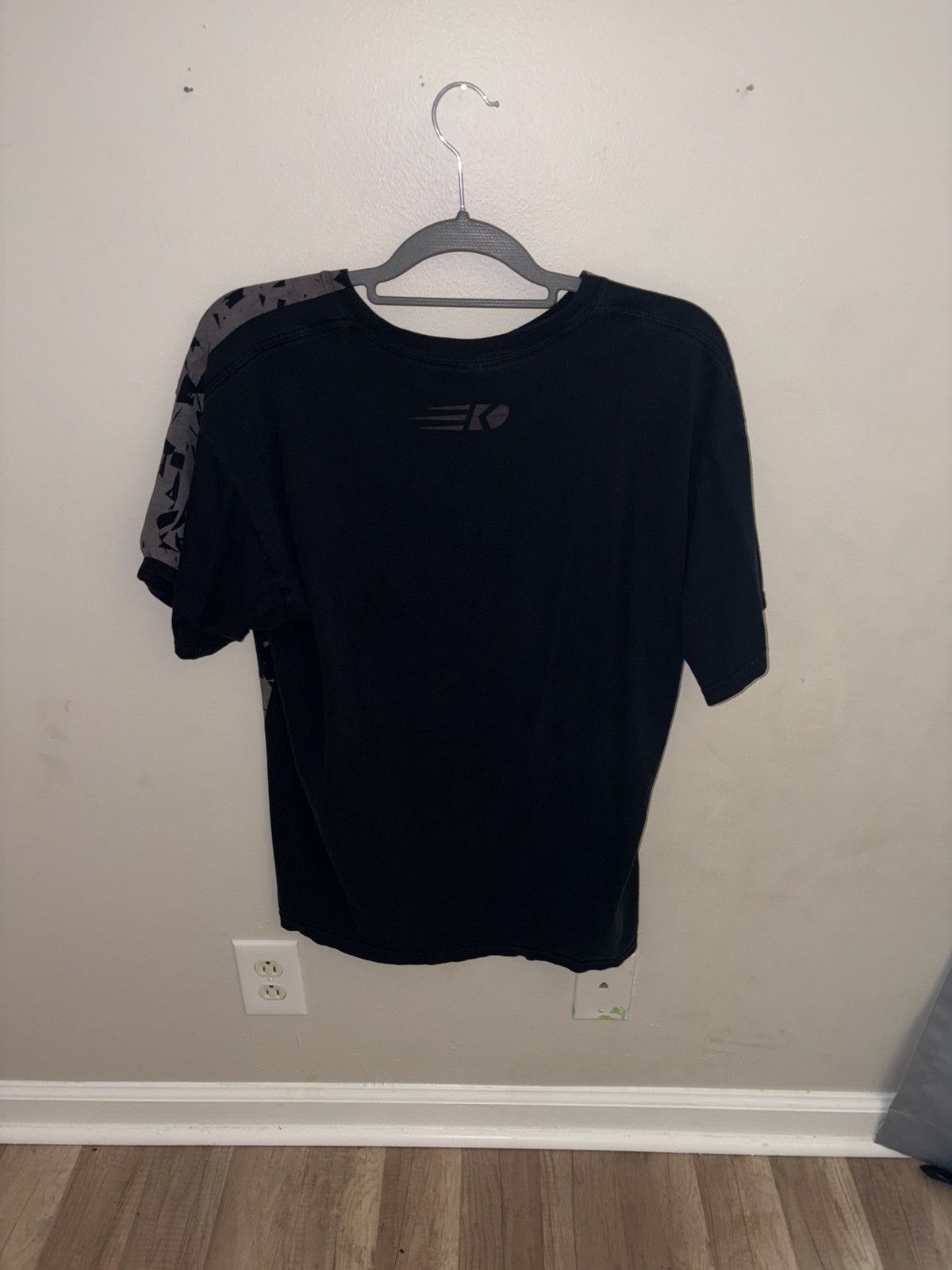 Vintage Dennis Kirk Black Skeleton Tee Size US L / EU 52-54 / 3 - 5 Thumbnail