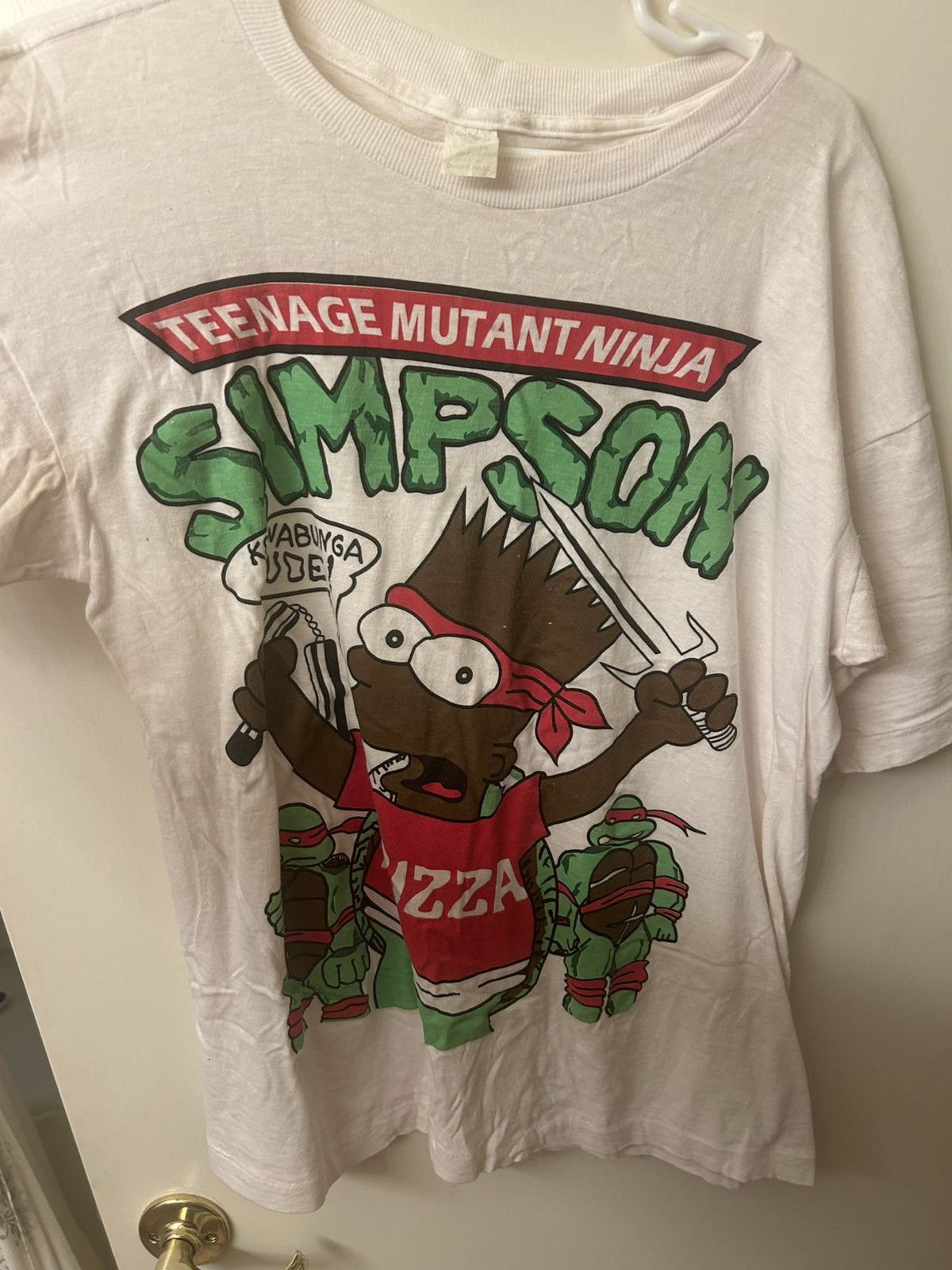 Vintage Vintage Black Bart Teenage Mutant Ninja Turtle Shirt Size US L / EU 52-54 / 3 - 1 Thumbnail