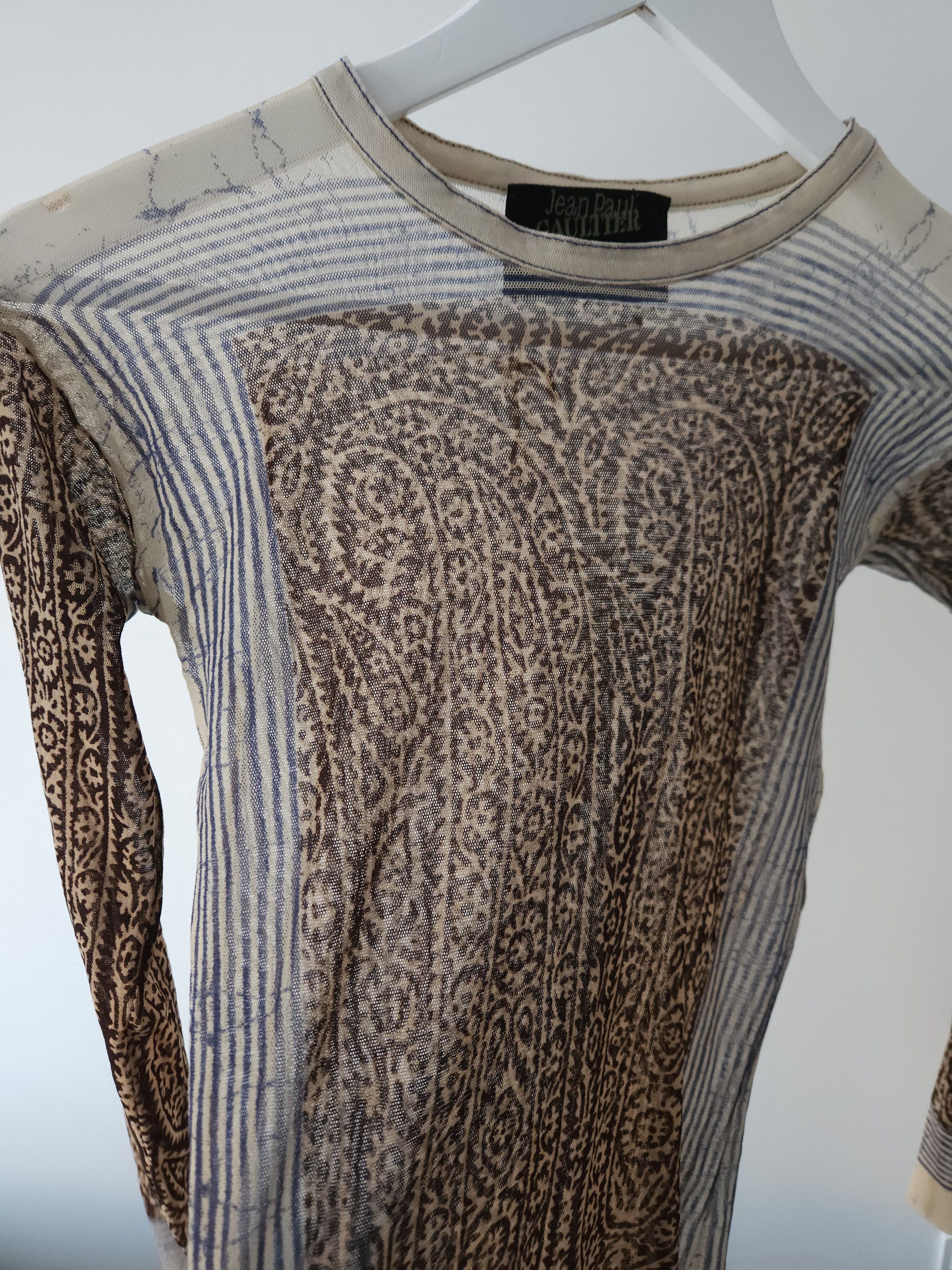 Jean Paul Gaultier RARE archive Jean Paul Gaultier mesh top Size M / US 6-8 / IT 42-44 - 8 Thumbnail
