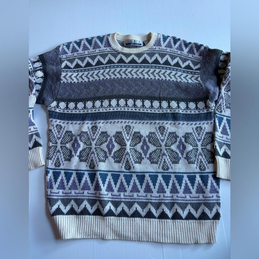 Designer Vintage Club International Sweater Size US L / EU 52-54 / 3 - 1 Thumbnail