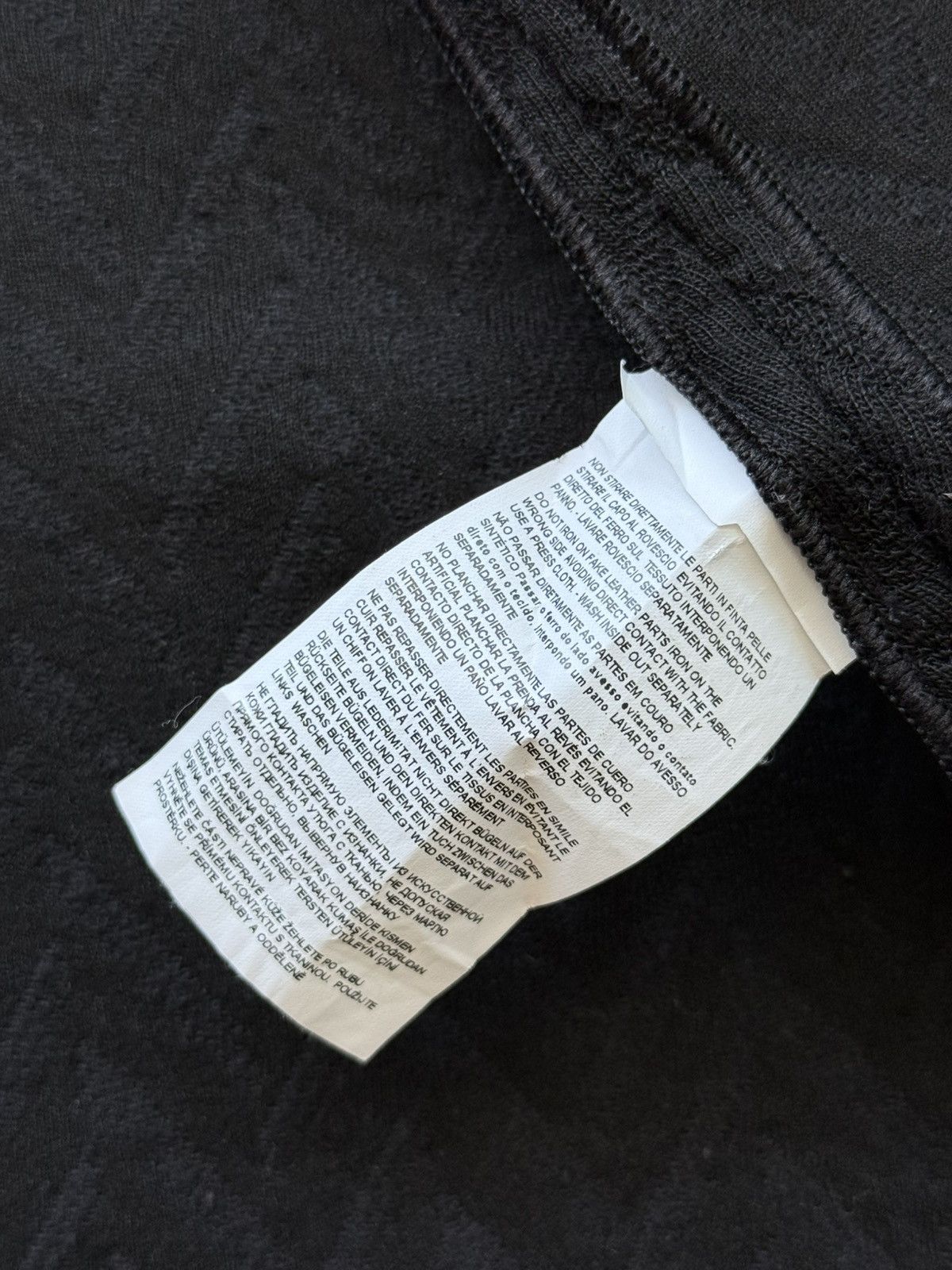 Armani Emporio Armani cotton & leather Francis W’s Jacket Size M / US 6-8 / IT 42-44 - 9 Thumbnail
