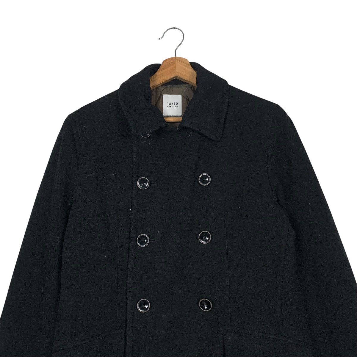 Takeo Kikuchi Takeo Kikuchi Double Breasted Wool Jacket Size US M / EU 48-50 / 2 - 2 Thumbnail