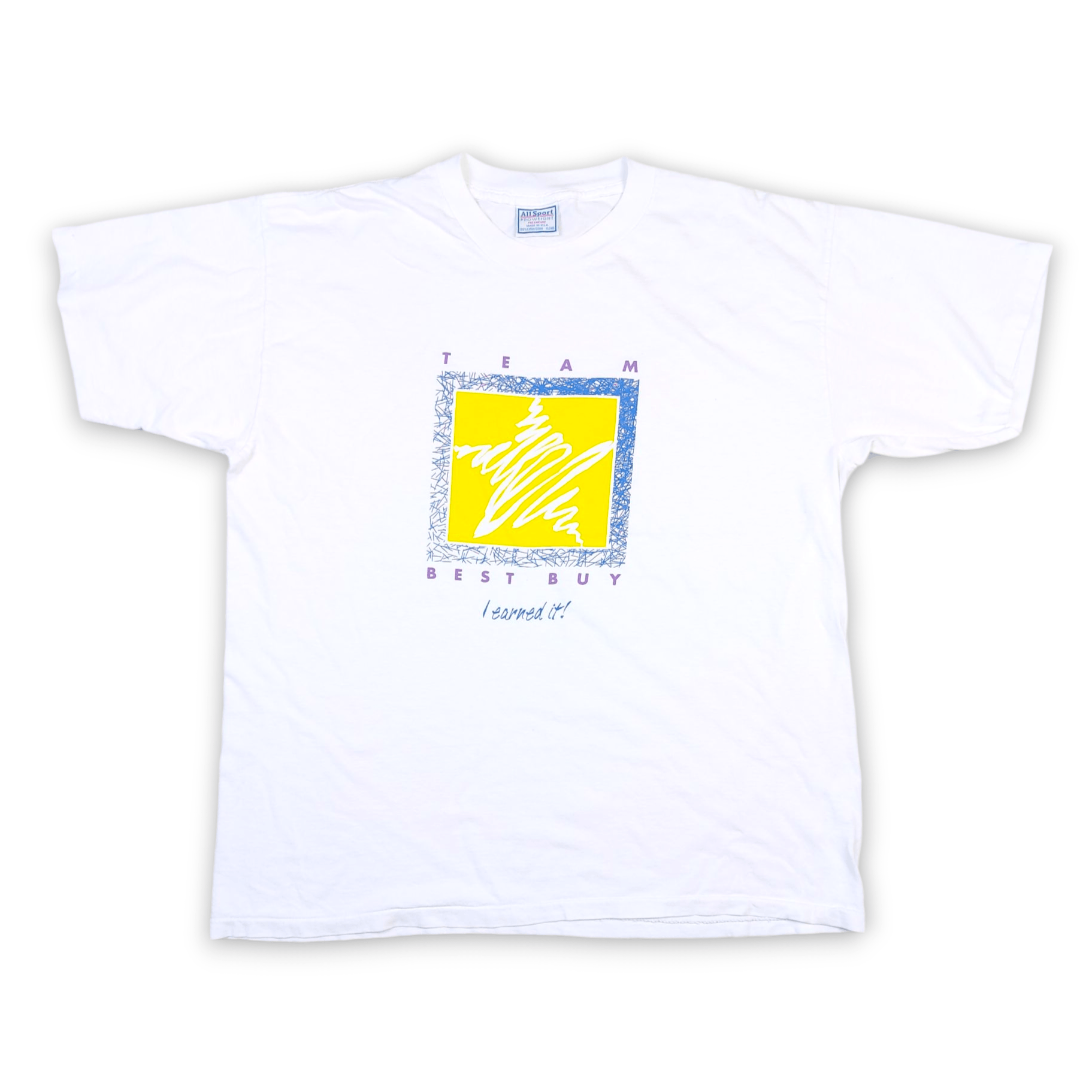 Other Vintage 90s Best Buy Superstores Team i earned it TEE Size US XL / EU 56 / 4 - 1 Thumbnail