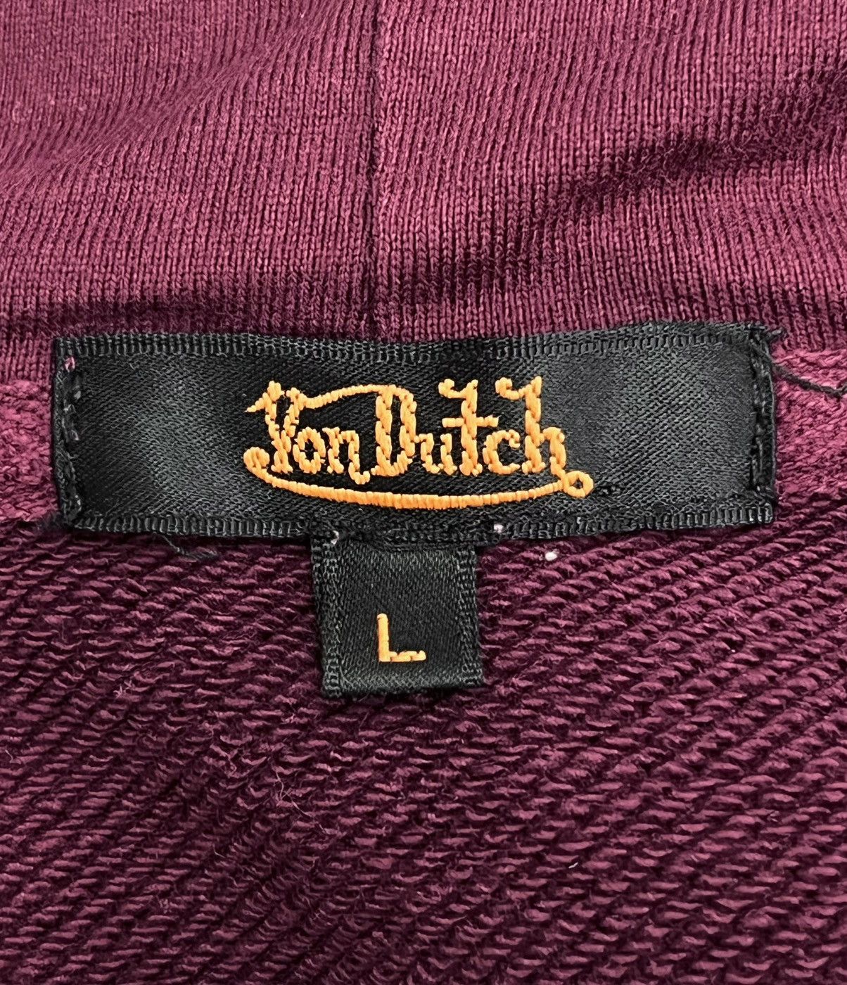 Von Dutch FYE🔥Vtg 90’s VON DUTCH Iconic Flying Eyeball Zipper Hoodie Size US M / EU 48-50 / 2 - 8 Thumbnail