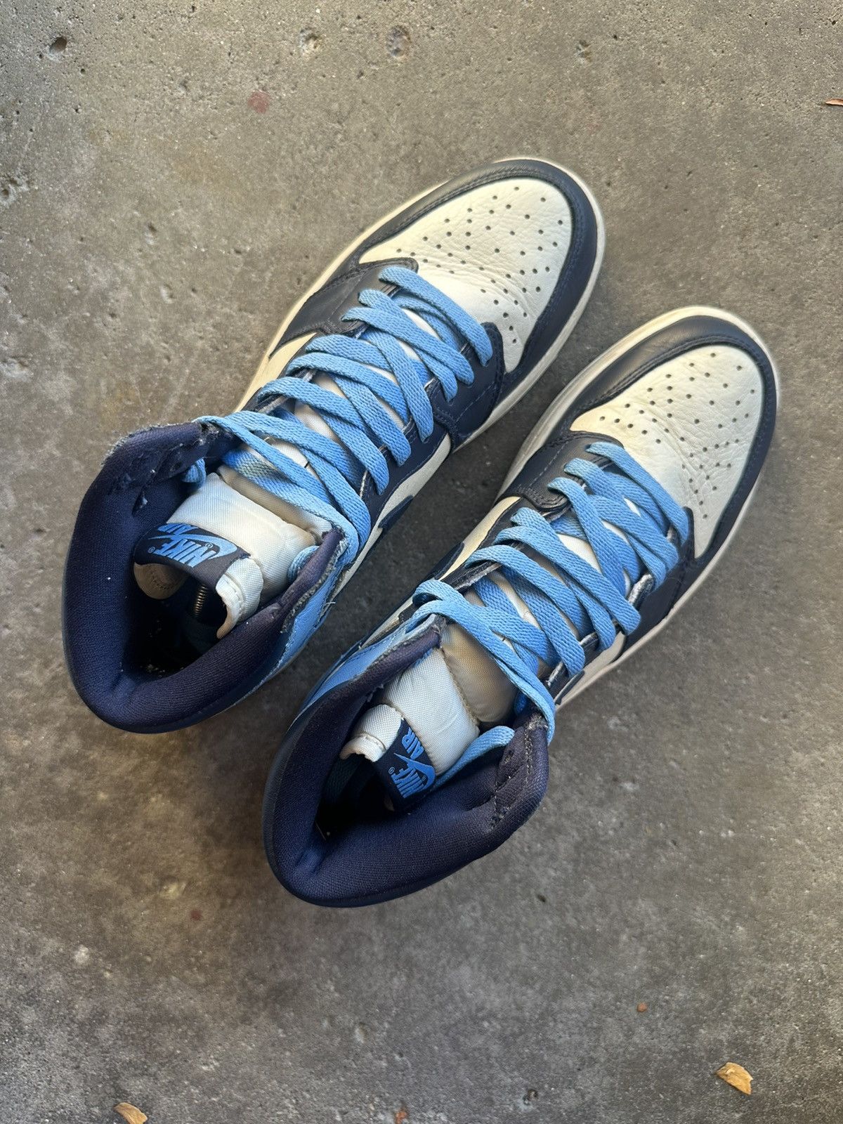 Jordan Brand Nike Air Jordan 1 Retro High OG Obsidian size 8 Size US 8 / EU 41 - 3 Thumbnail
