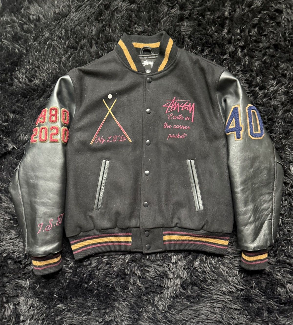 Stüssy 35th Anniversary Varsity Jacket Stussy Stussy 35th anniversary varsity jacket | Grailed