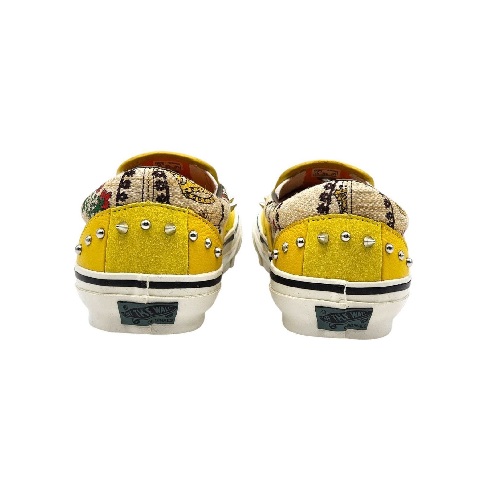 Gucci Vault OG Classic Checkered Studded Slip-On Sneakers US 10 Size US 10 / EU 43 - 5 Thumbnail