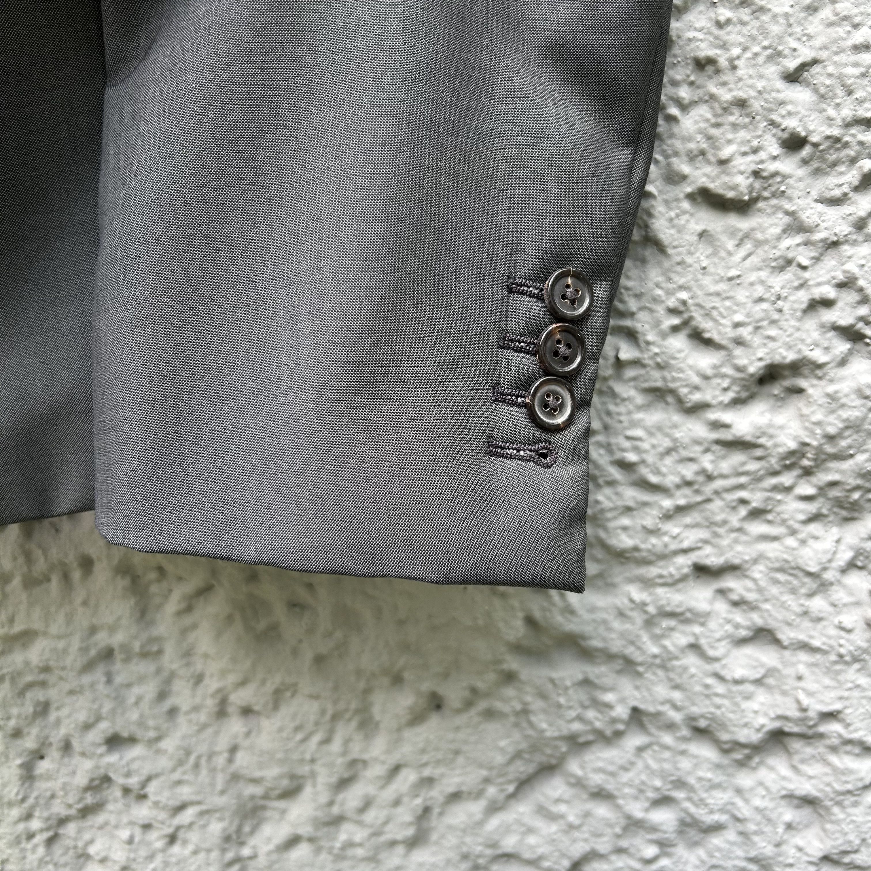 Thom Browne Thom Browne Grey Three-Roll-Two Blazer Jacket Size 50R - 7 Thumbnail