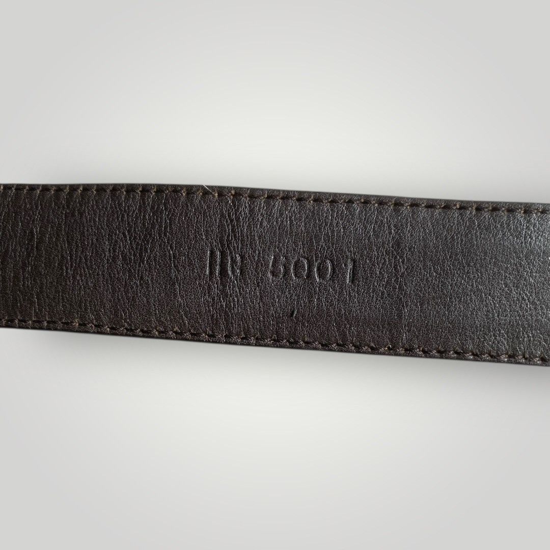 Helmut Lang Archive Metal Plate Reptile Belt Size ONE SIZE - 4 Thumbnail