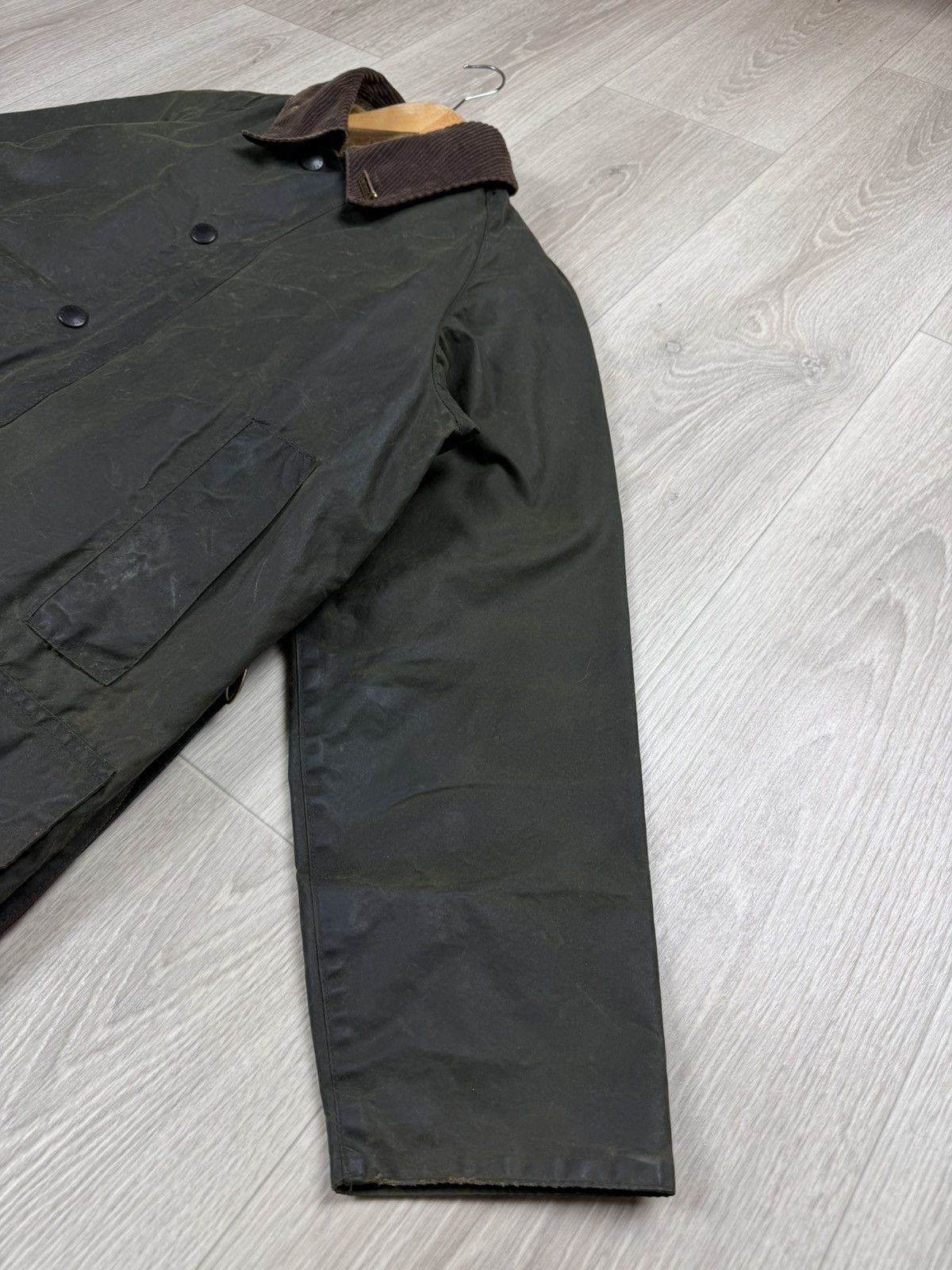 Barbour Vintage Barbour Beaufort A150 Waxed Jacket Corduroy Collar Size US S / EU 44-46 / 1 - 4 Thumbnail