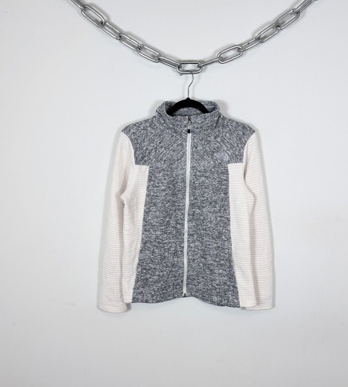 The North Face The North Face Women’s Indi Rib Knit Full Zip Fleece Jacket Size M / US 6-8 / IT 42-44 - 1 Thumbnail