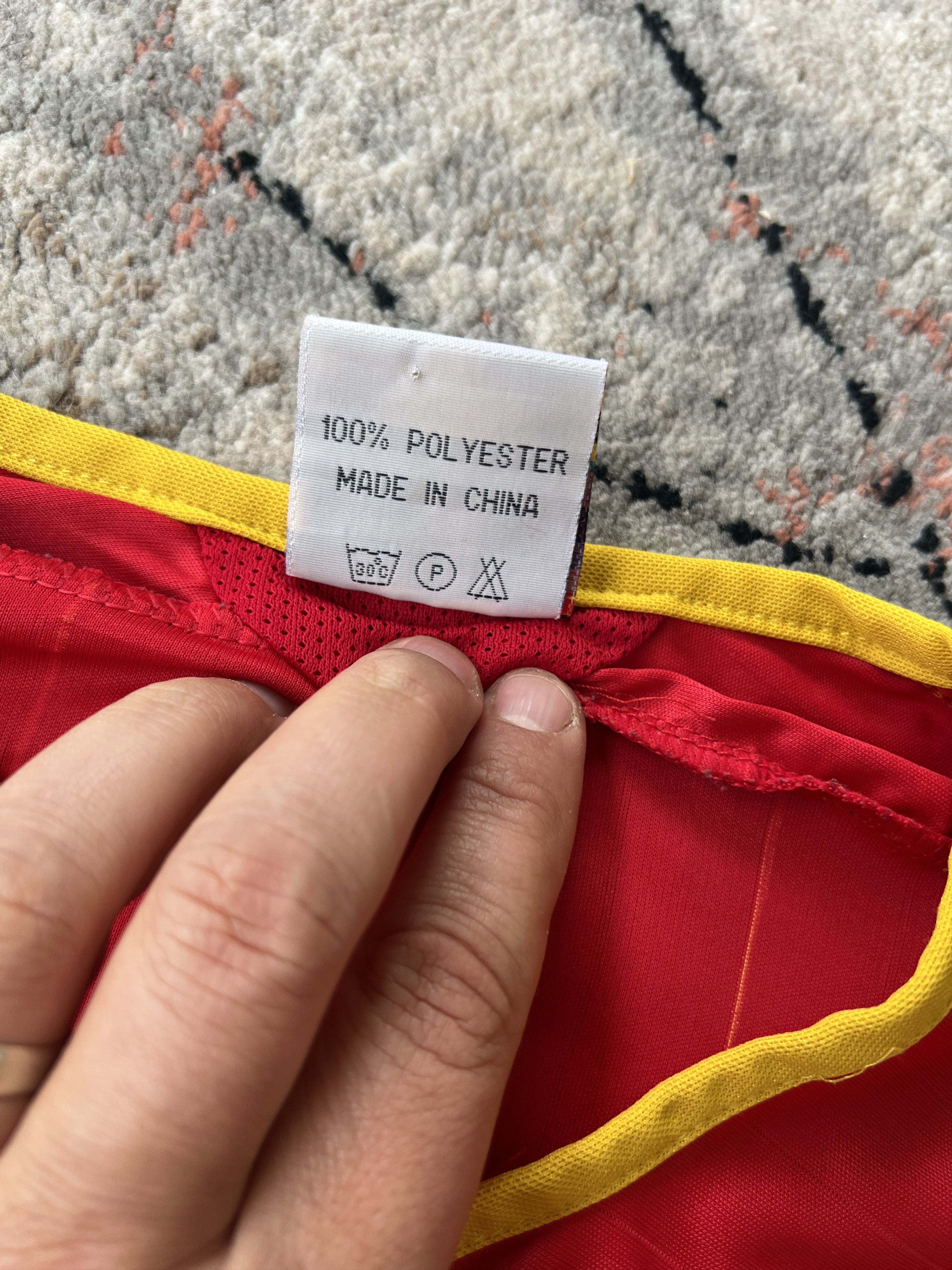 Vintage Spain Football Vintage Jersey Size US XXL / EU 58 / 5 - 6 Thumbnail