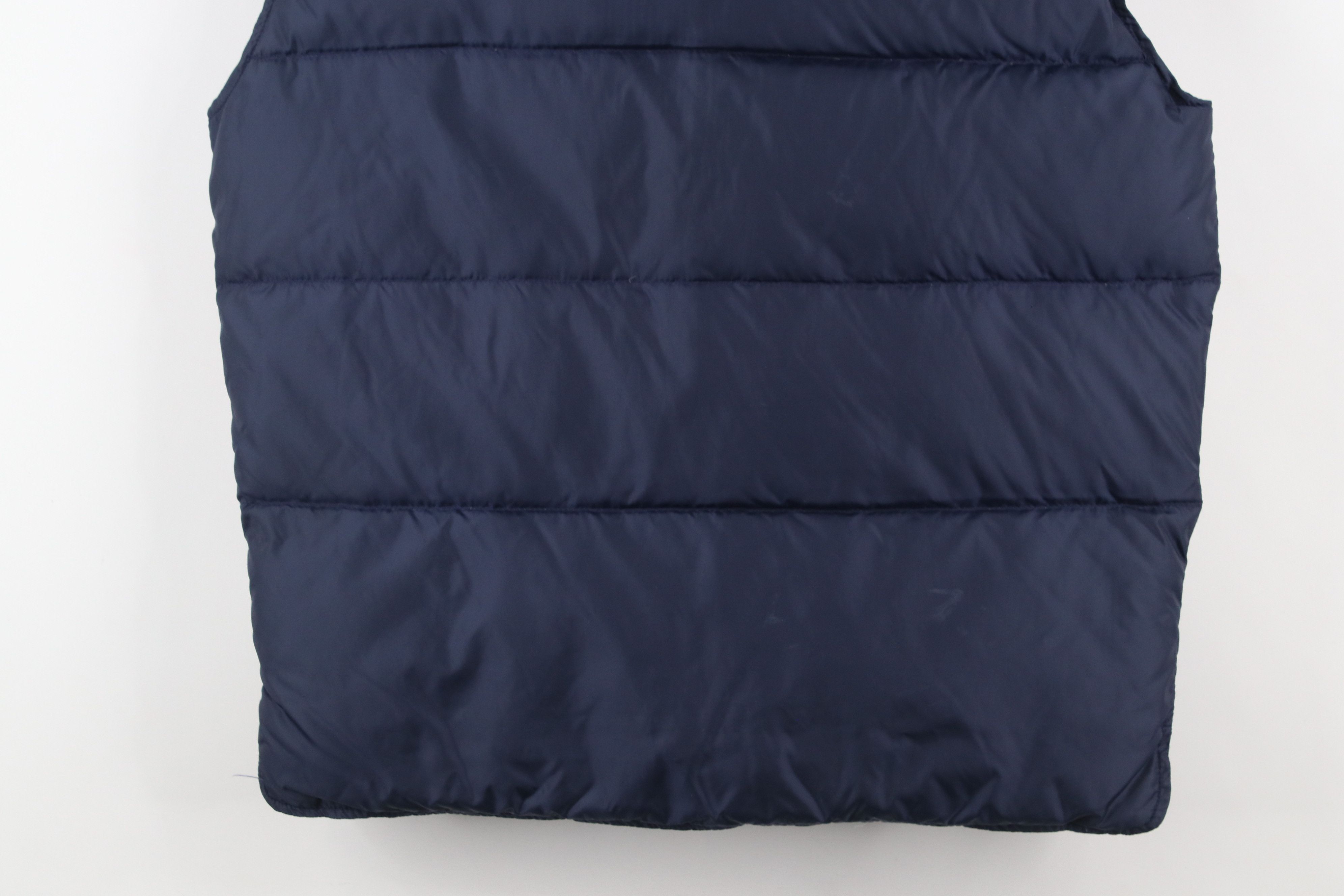Eddie Bauer × Vintage Vintage 90s Eddie Bauer Duck Down Puffer Vest Jacket Blue Size US S / EU 44-46 / 1 - 15 Thumbnail