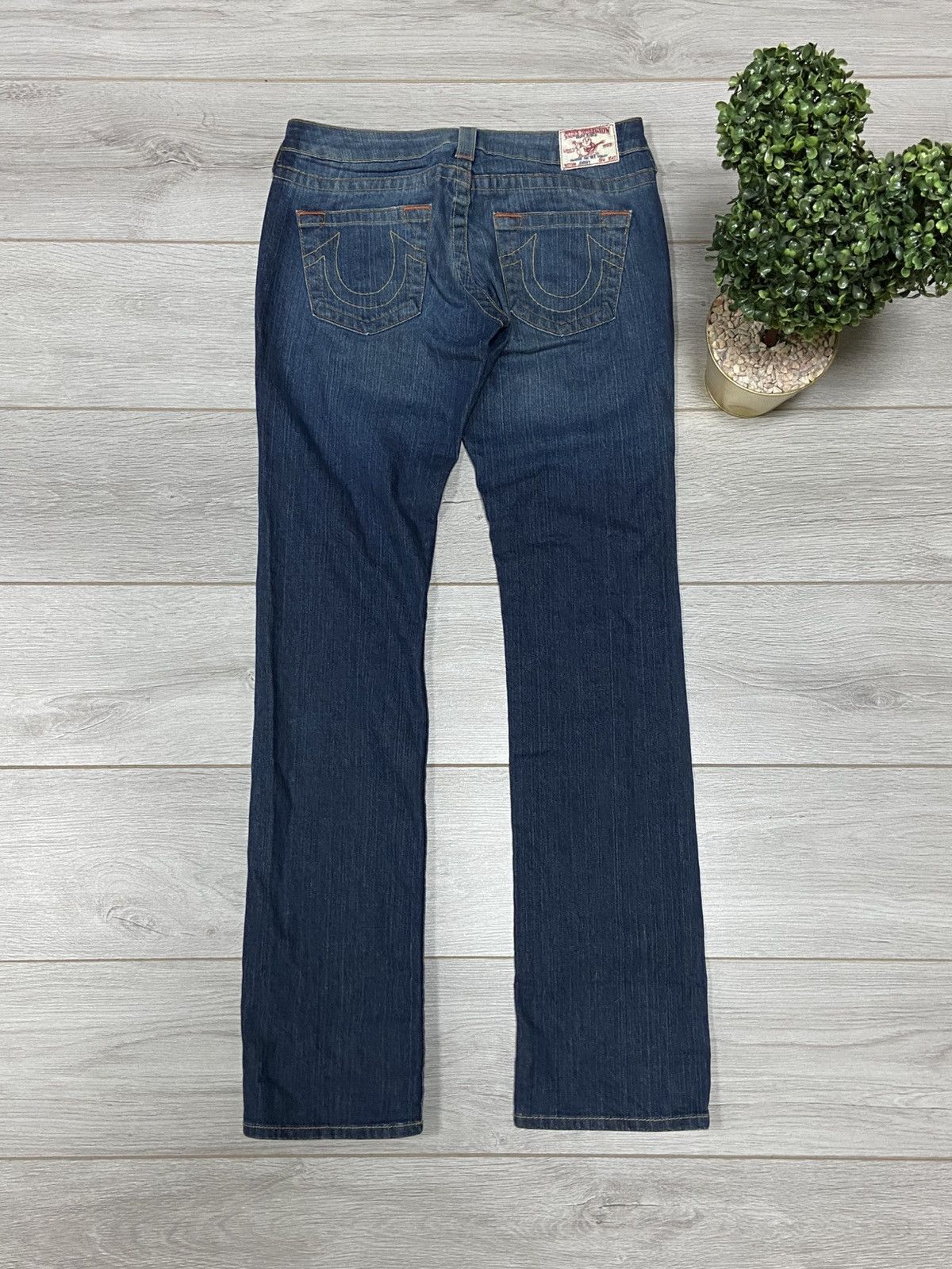 True Religion Low rise True Religion Johnny Y Jeans horse shoe Size 28" / US 6 / IT 42 - 1 Thumbnail