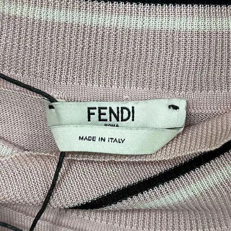 Fendi FENDI Pink Knit Long Sleeve Top Size 42 Size M / US 6-8 / IT 42-44 - 4 Thumbnail